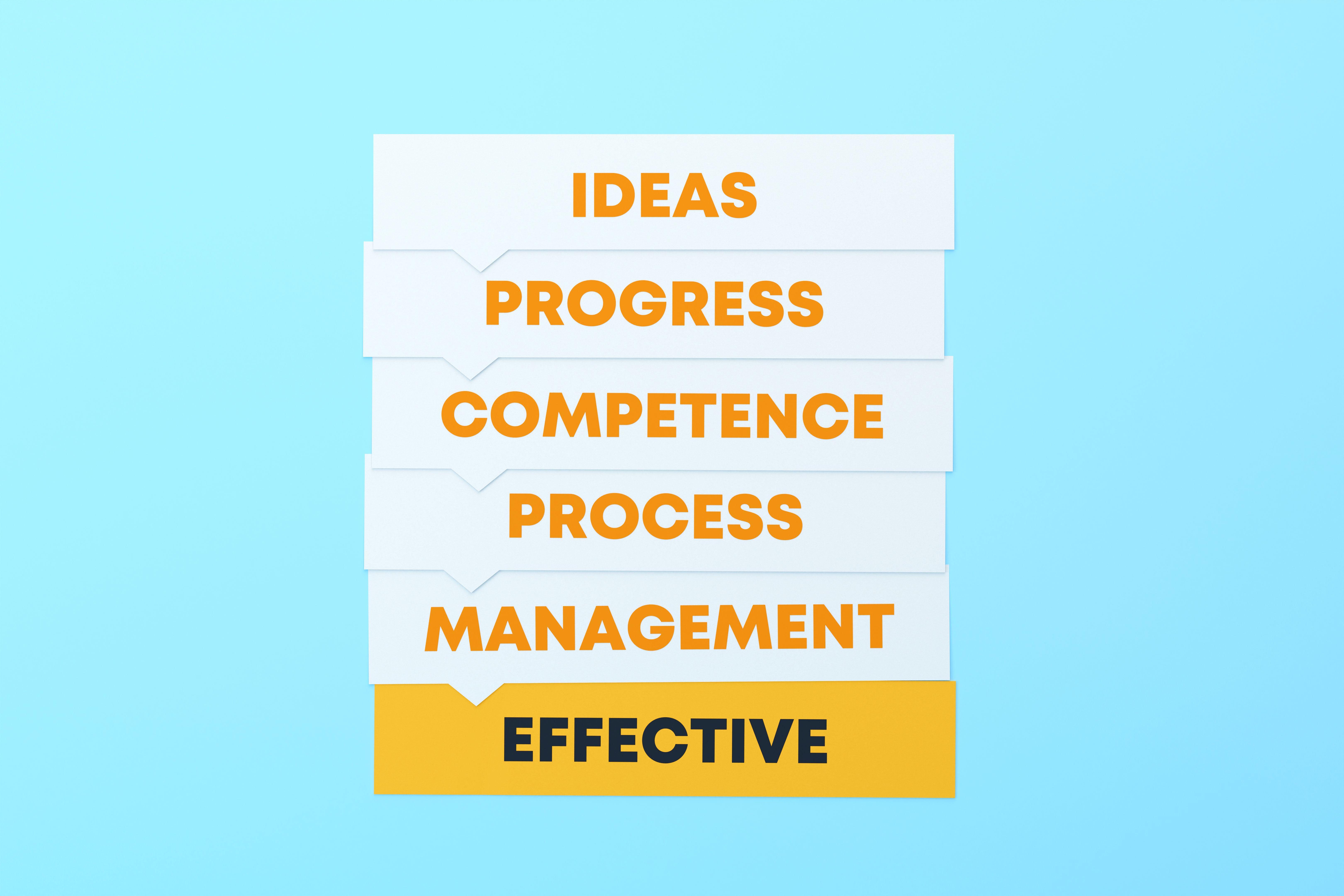 Effective Related Words Written Speech Bubbles