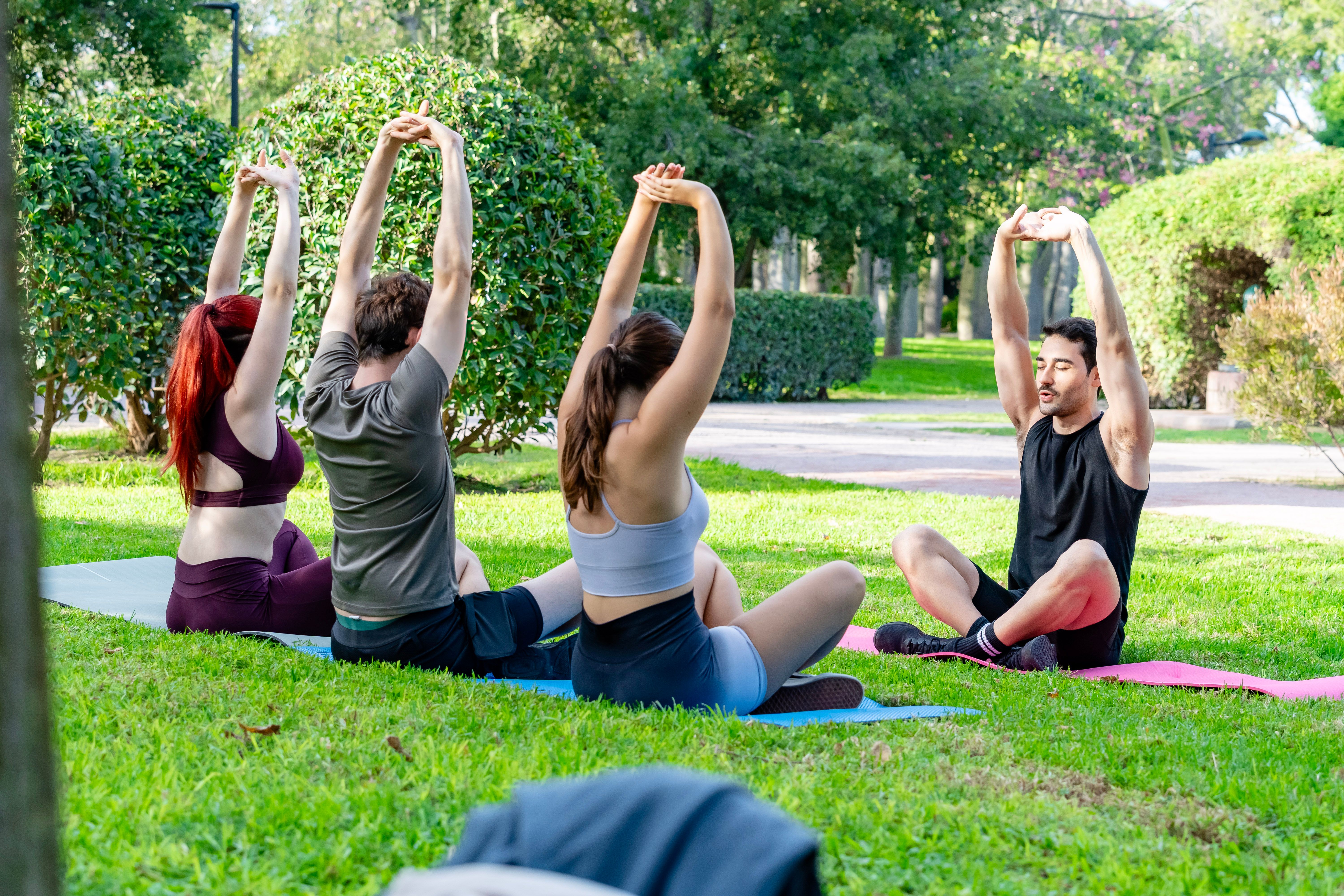 yoga community event