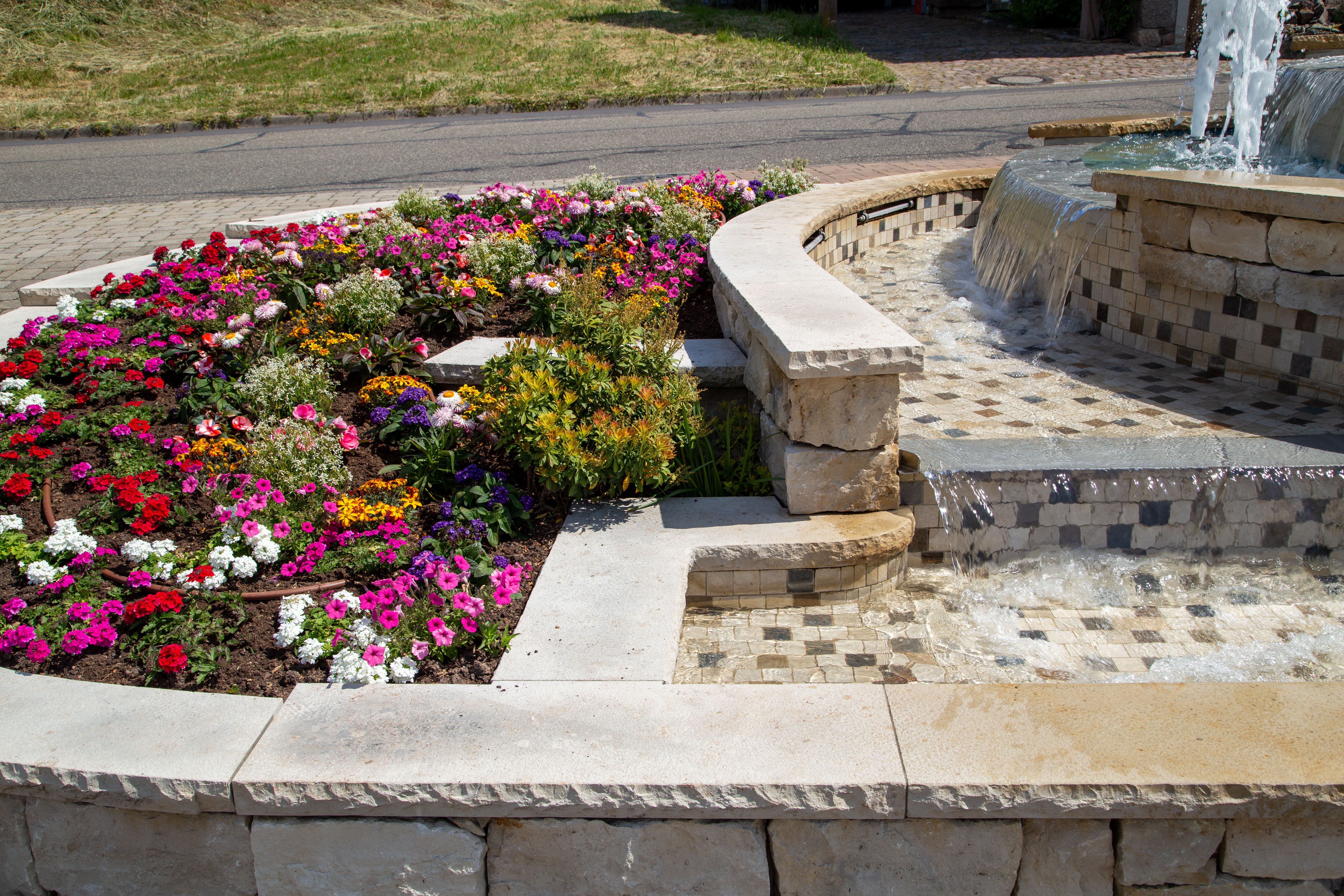 water feature garden