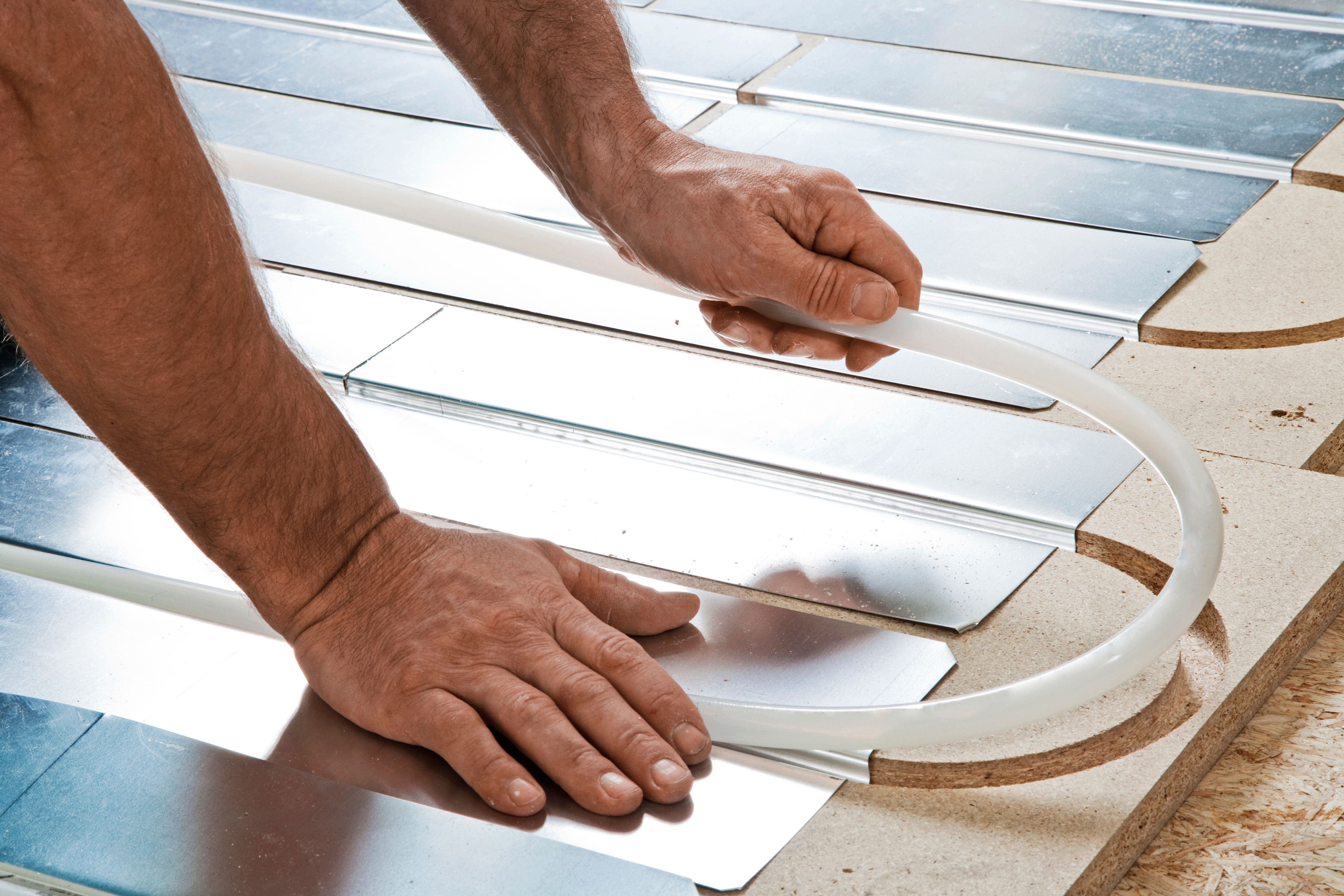 heated bathroom floors