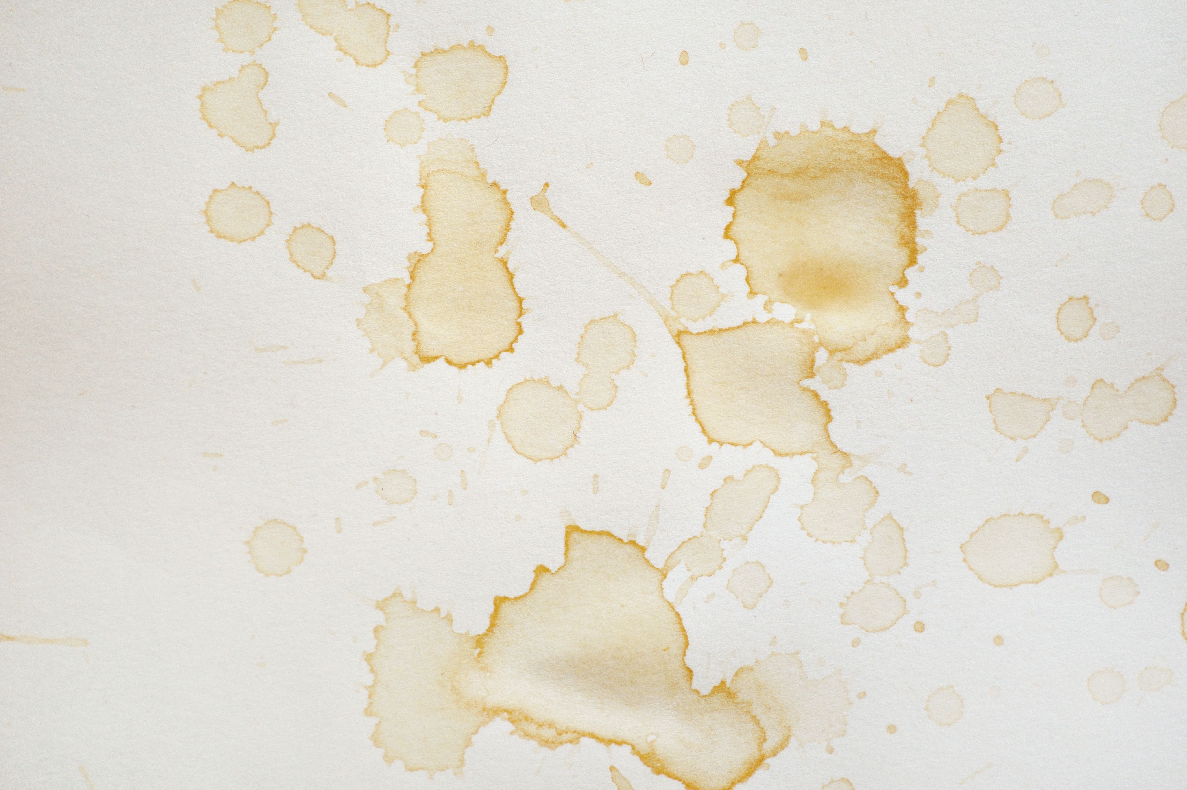 water stains