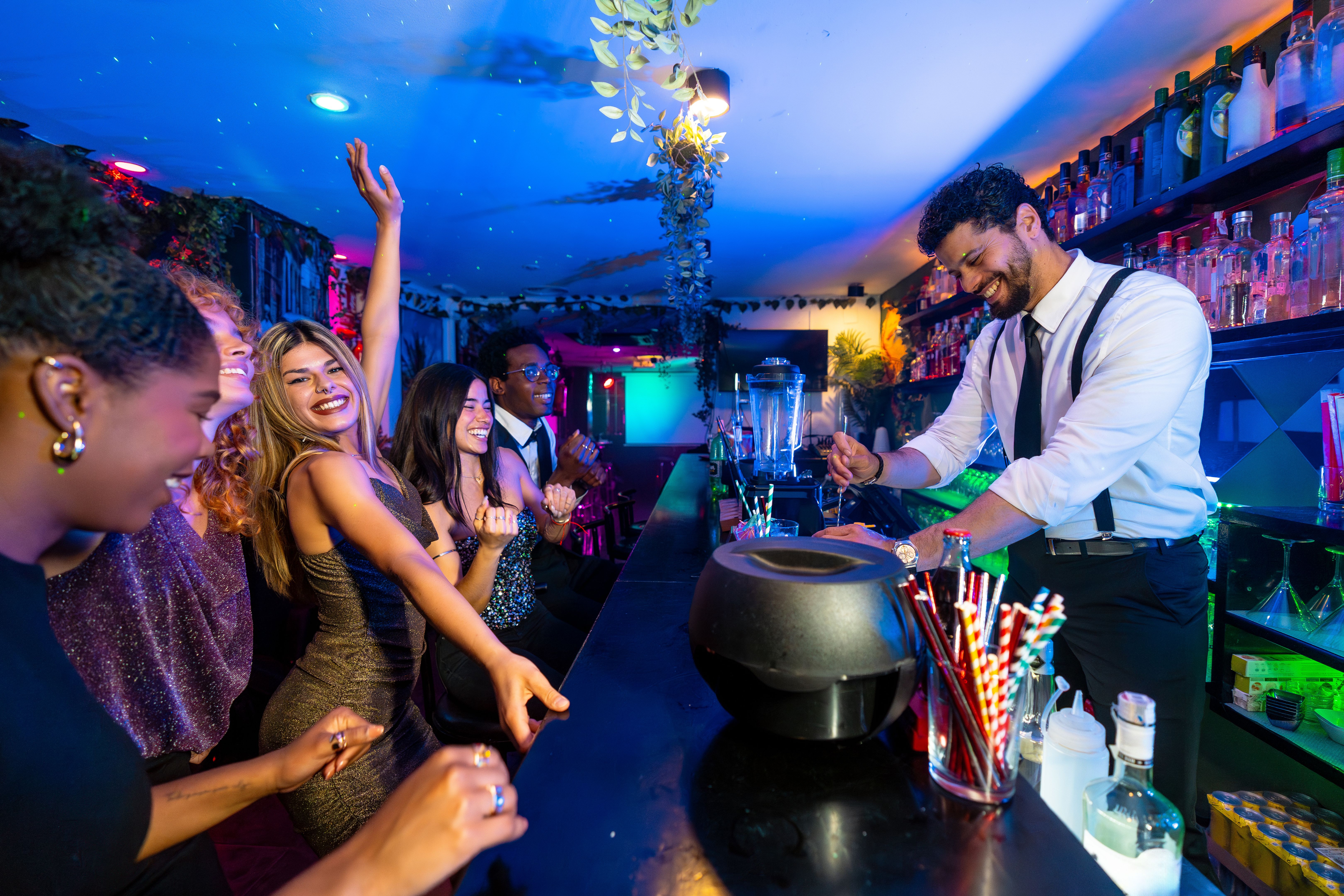 trendy bar