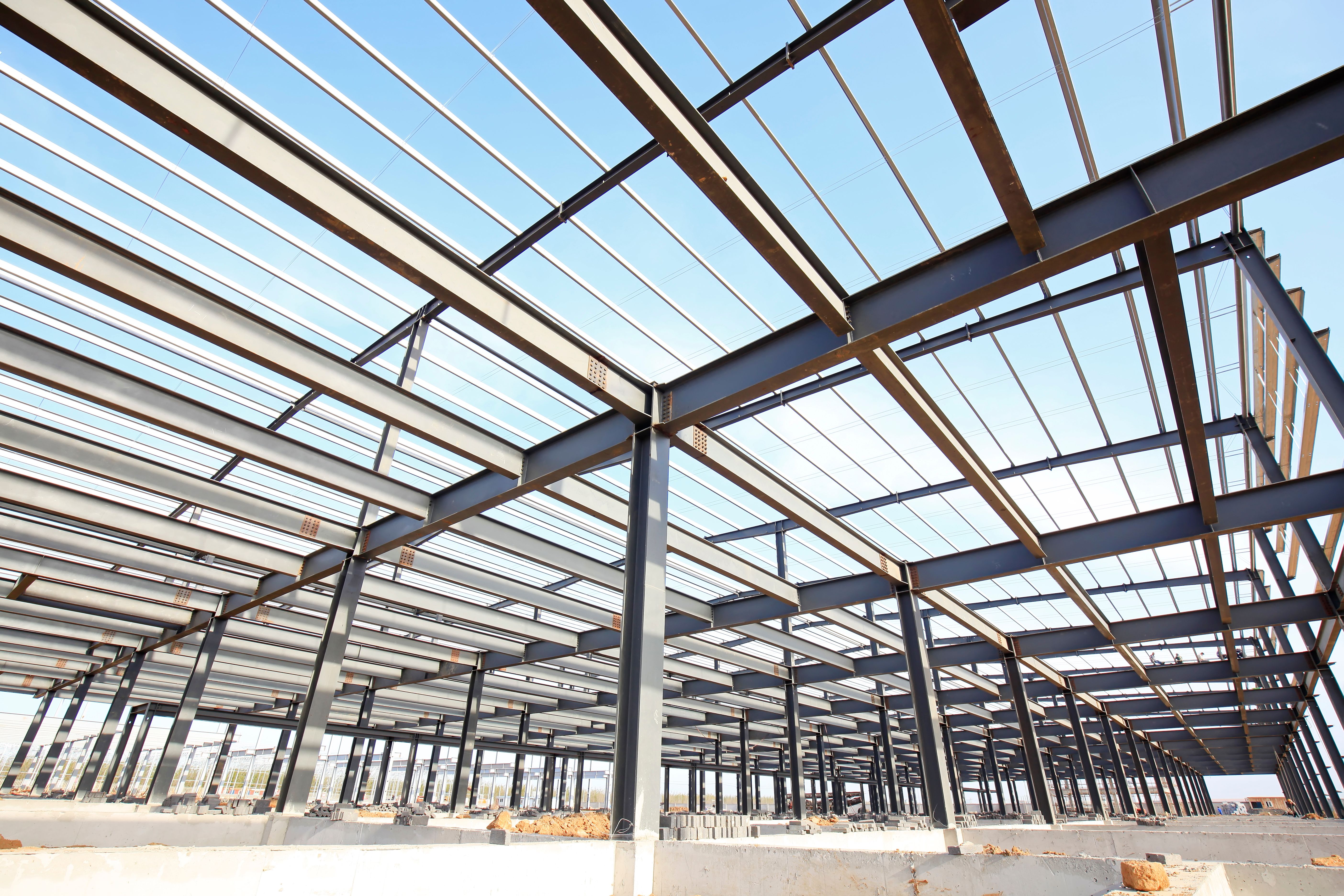 Steel frame structure