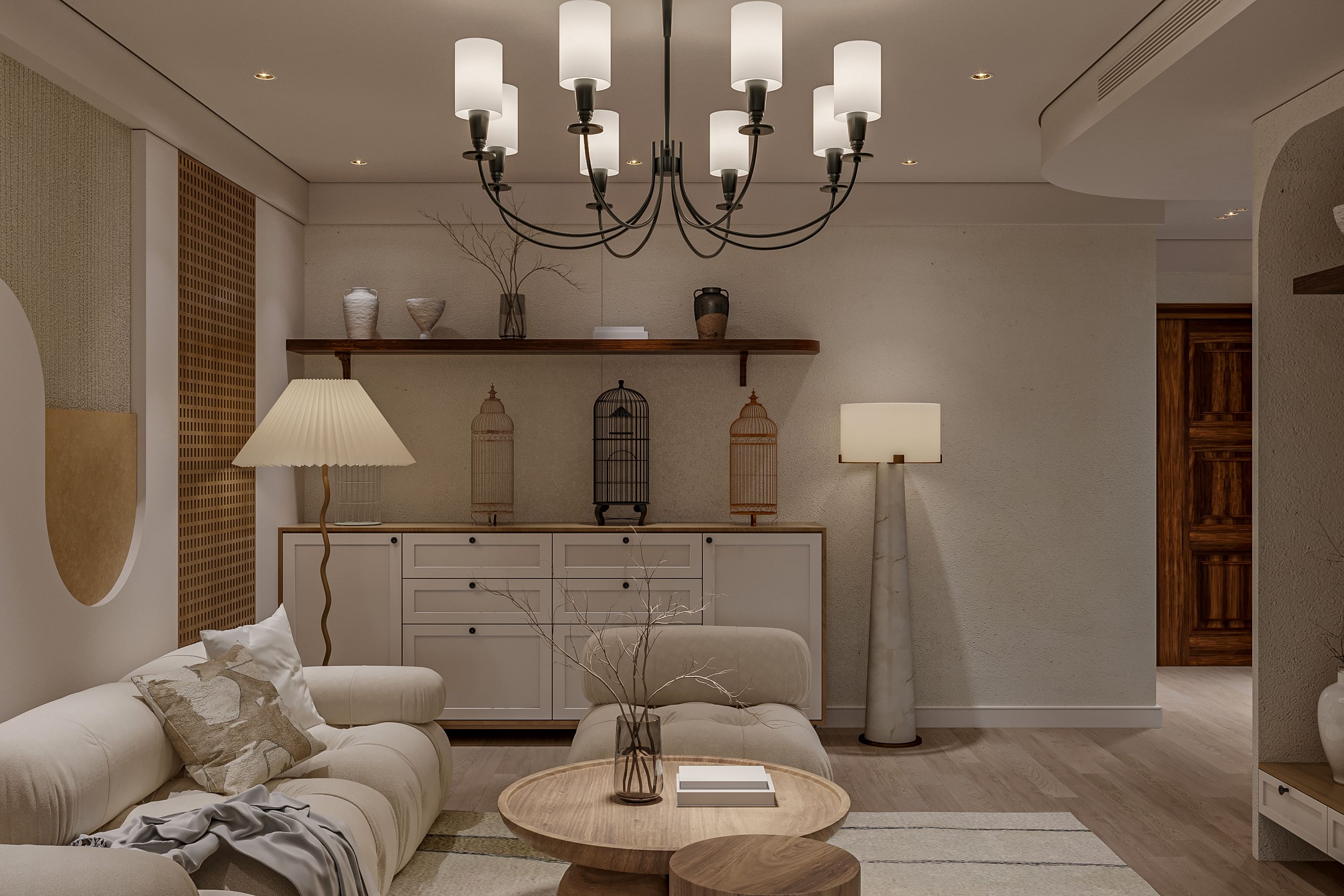 cohesive interior design