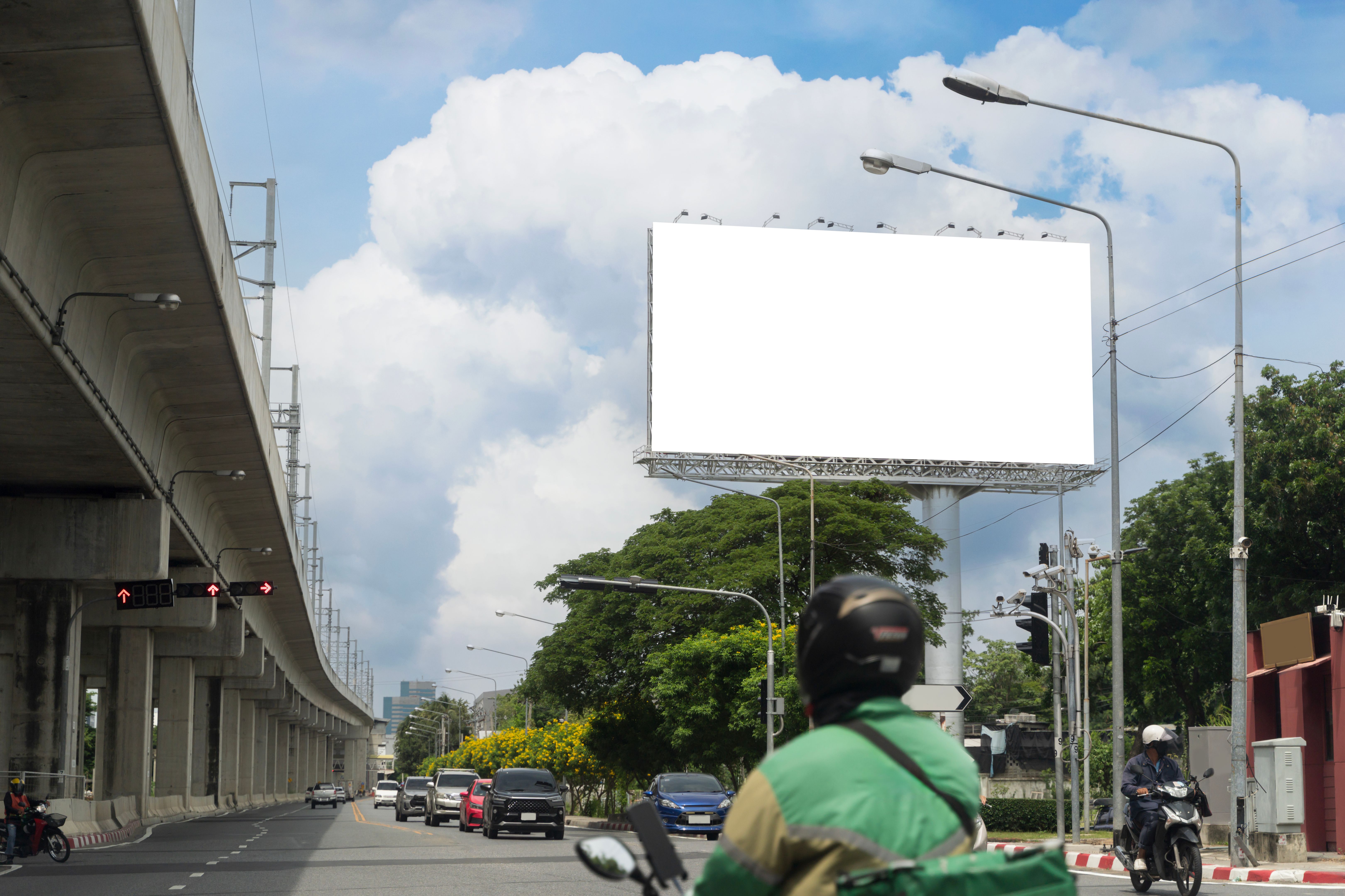 highway billboard