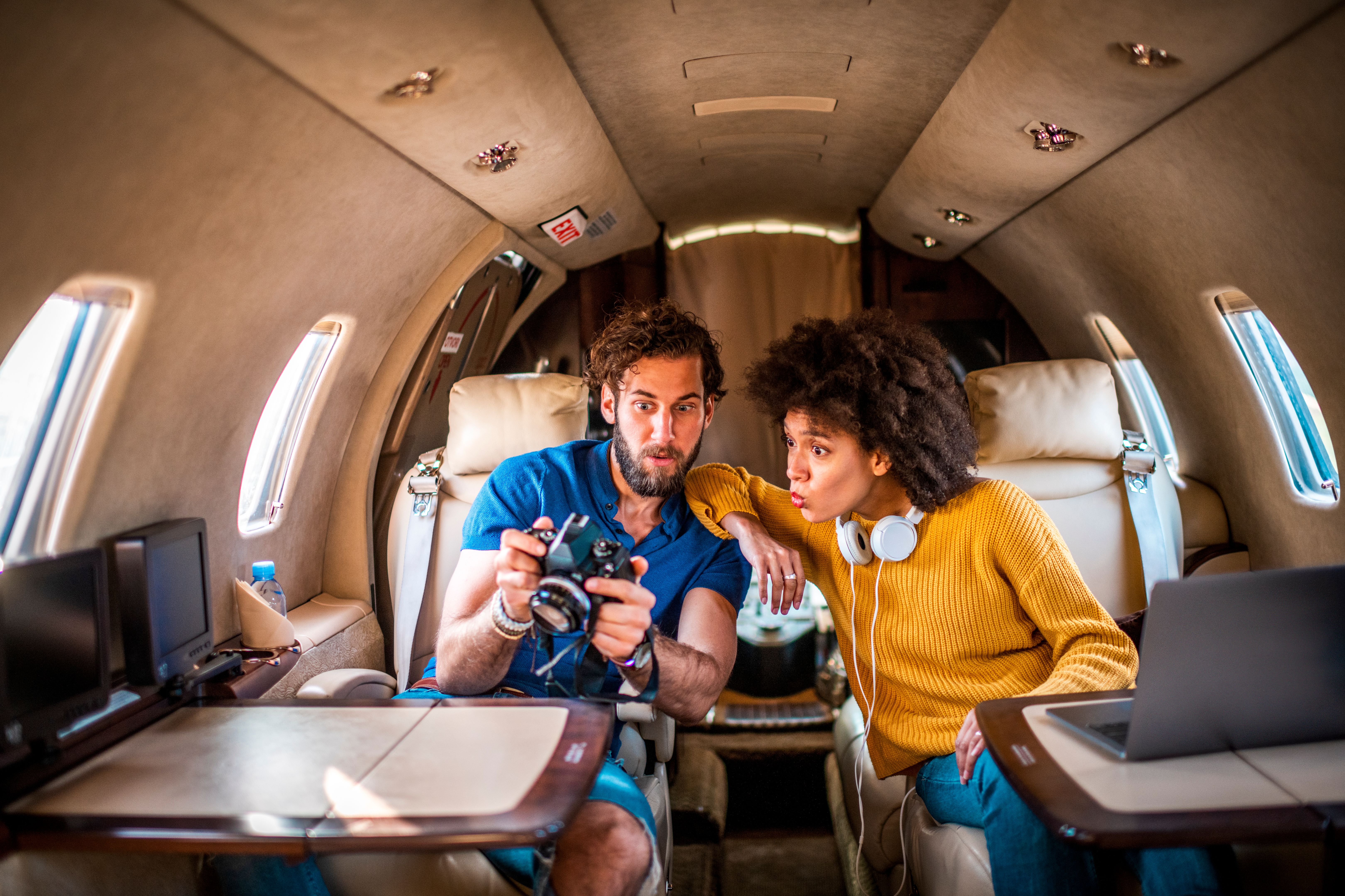 business jet amenities