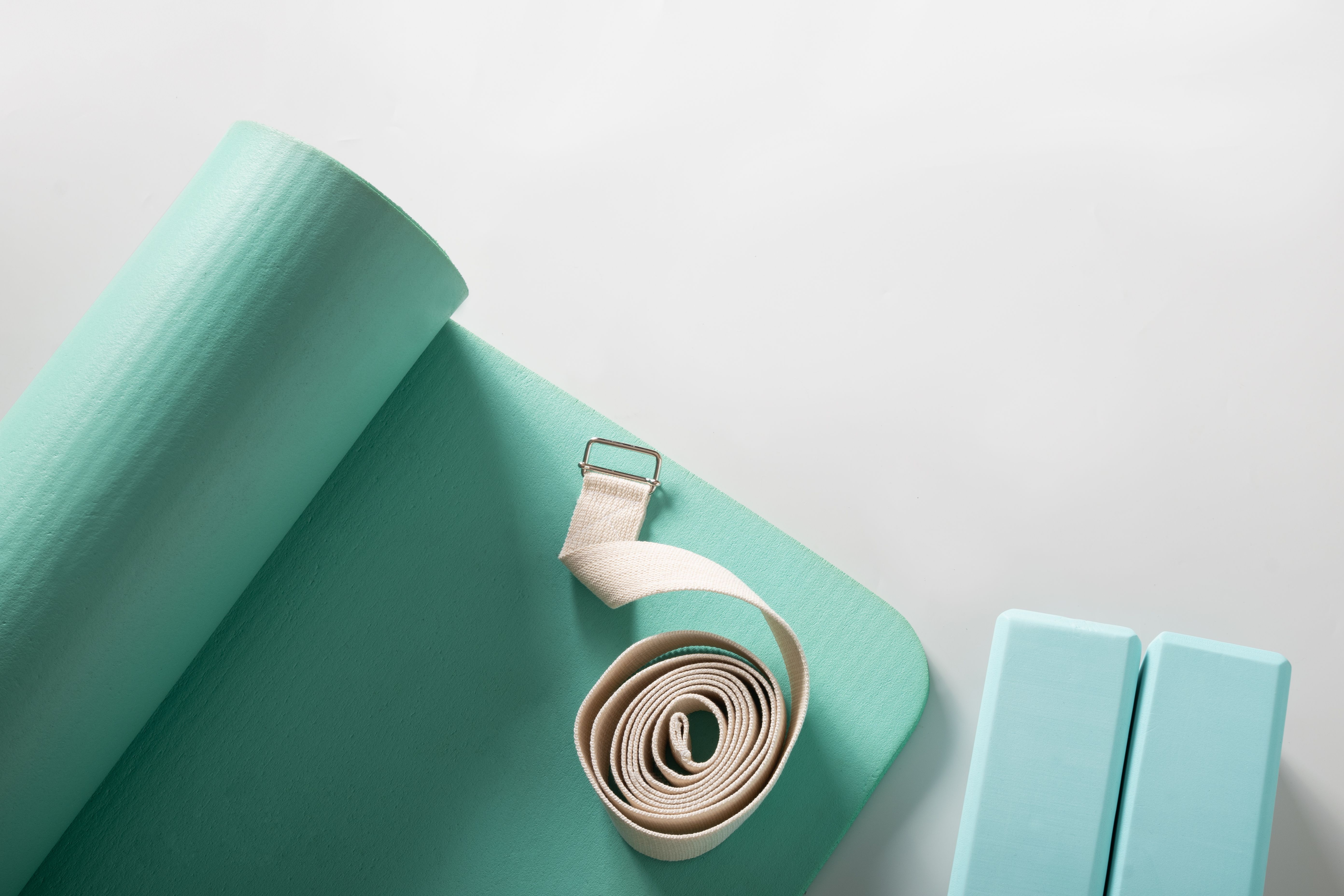 yoga mat props