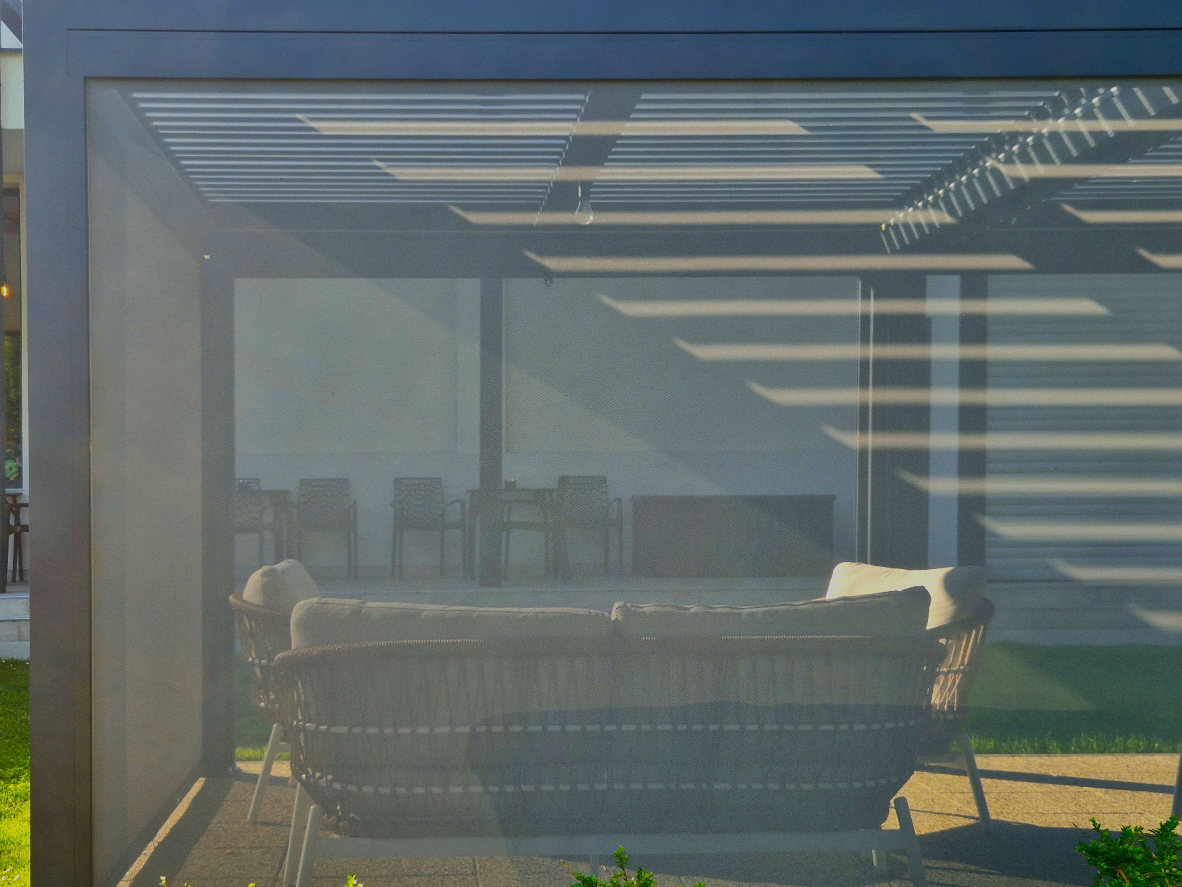 remote control pergola