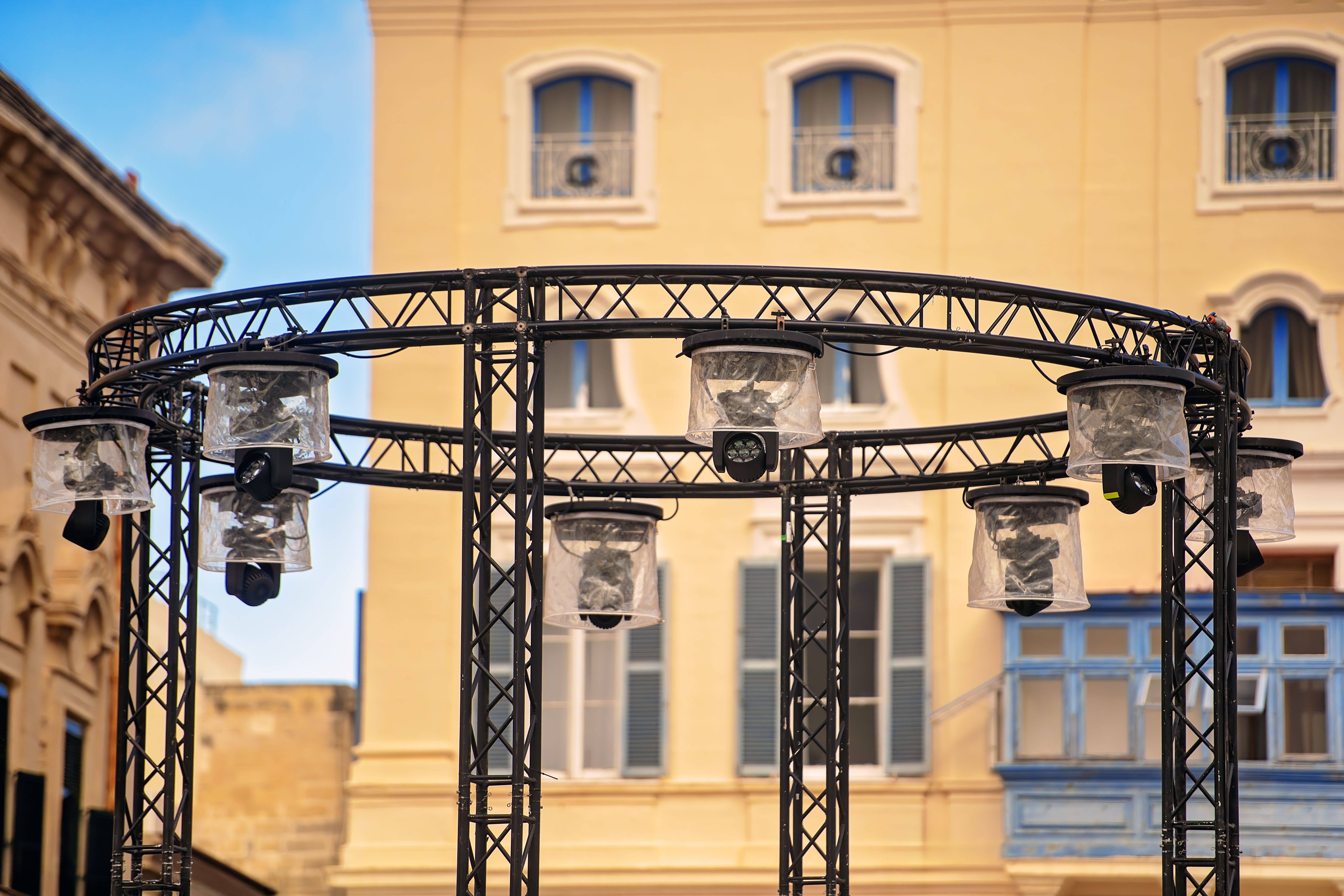 outdoor event lighting