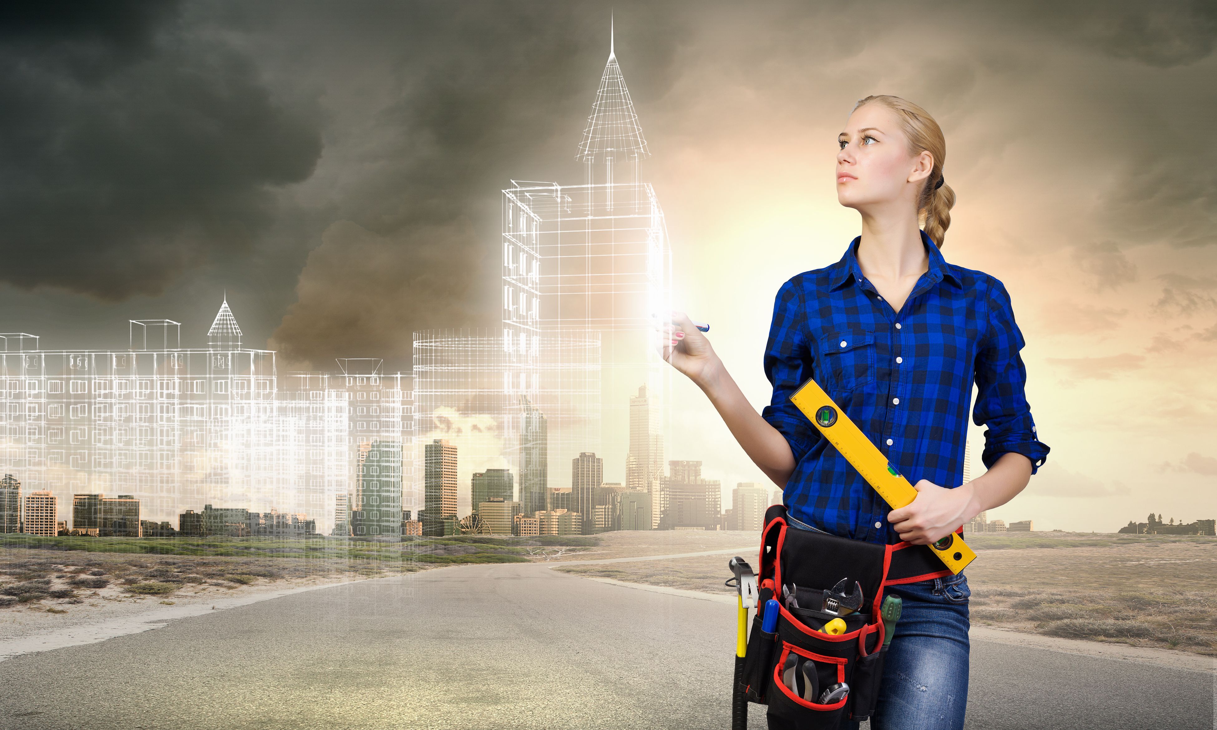 Female engineer Female engineer