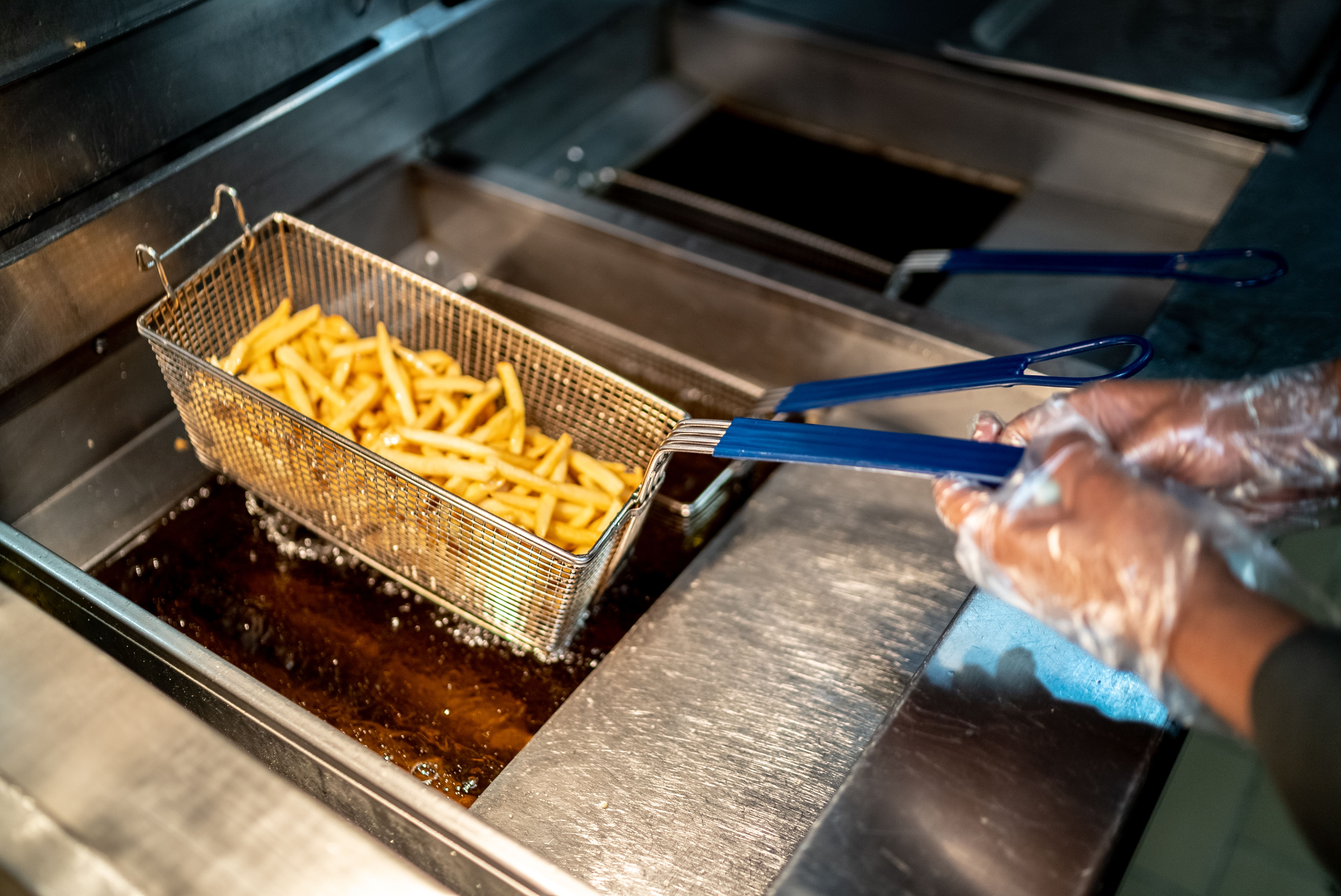 fast food kitchen