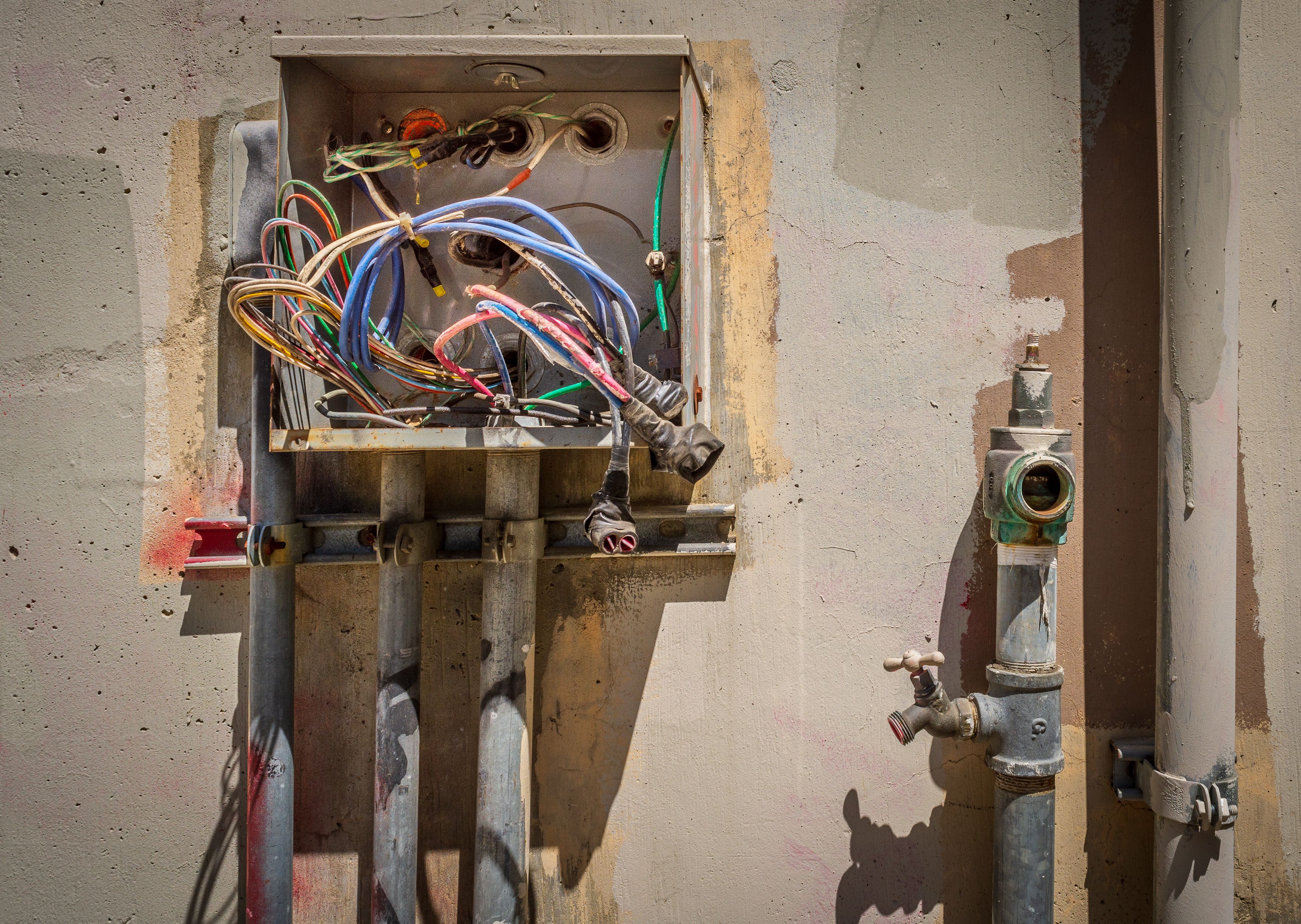 old electrical wiring