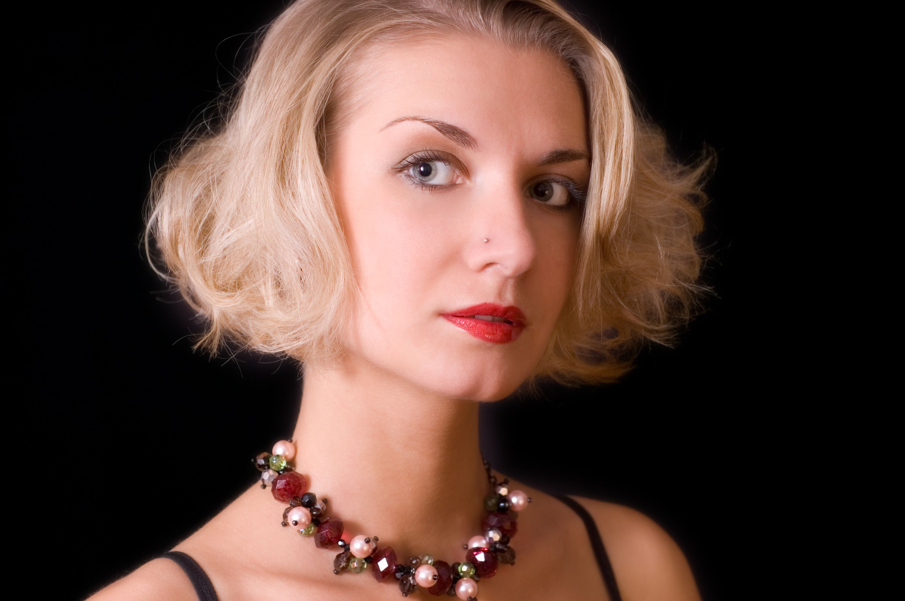 Beautiful blond girl