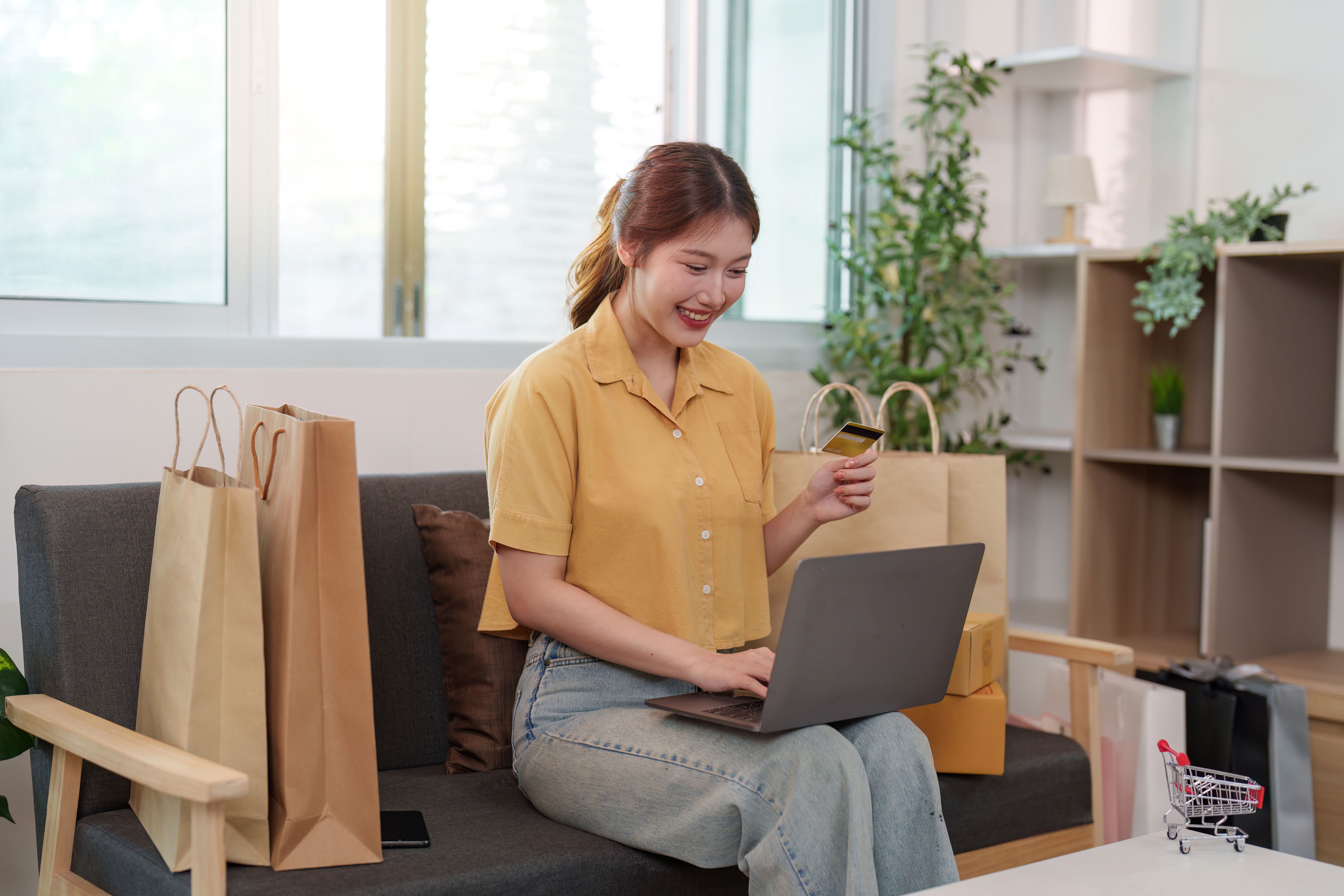 Donor making an online contribution on a secure nonprofit website, illustrating the need for strong cybersecurity and digital compliance practices.