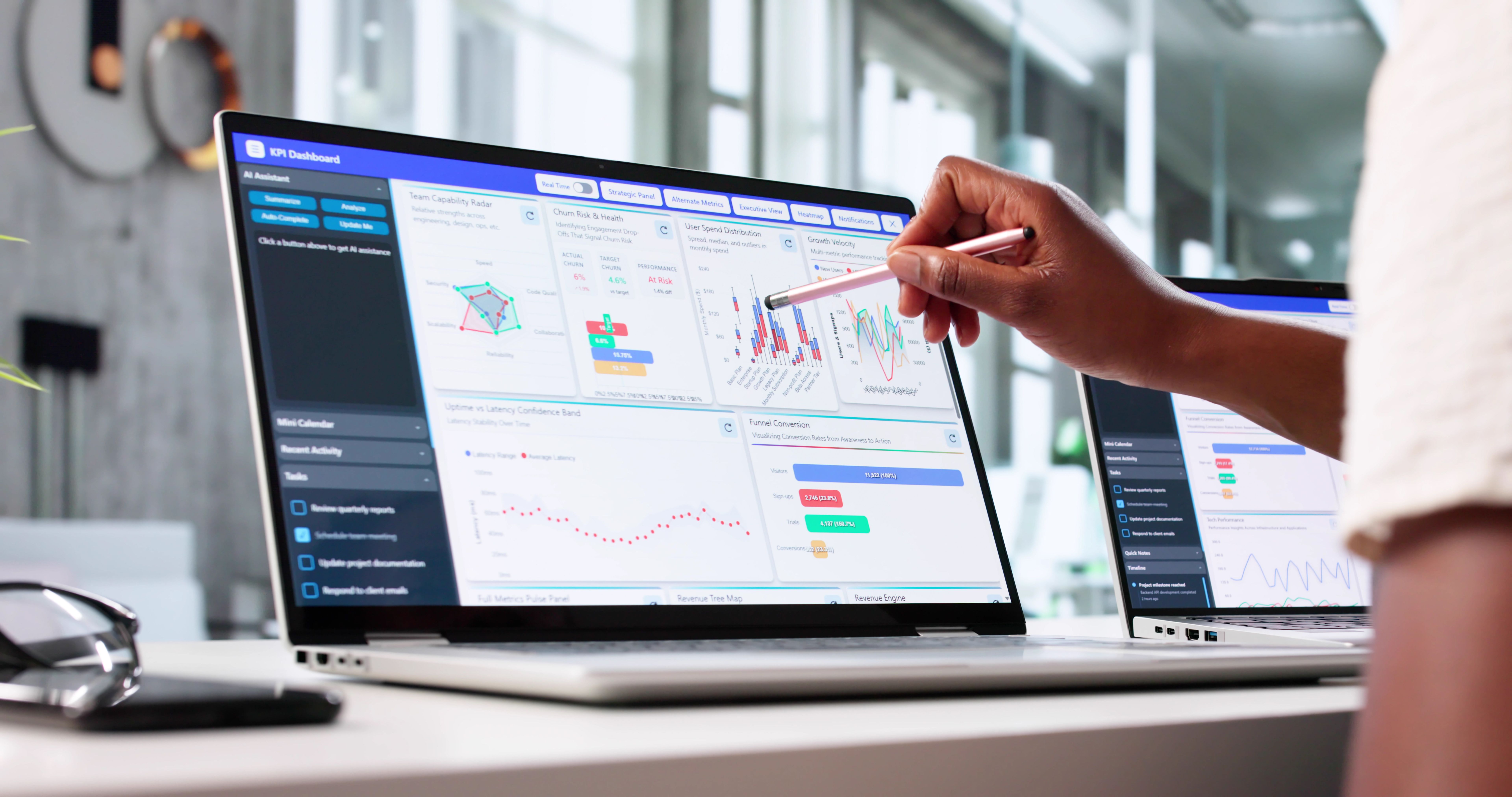 data analytics dashboard