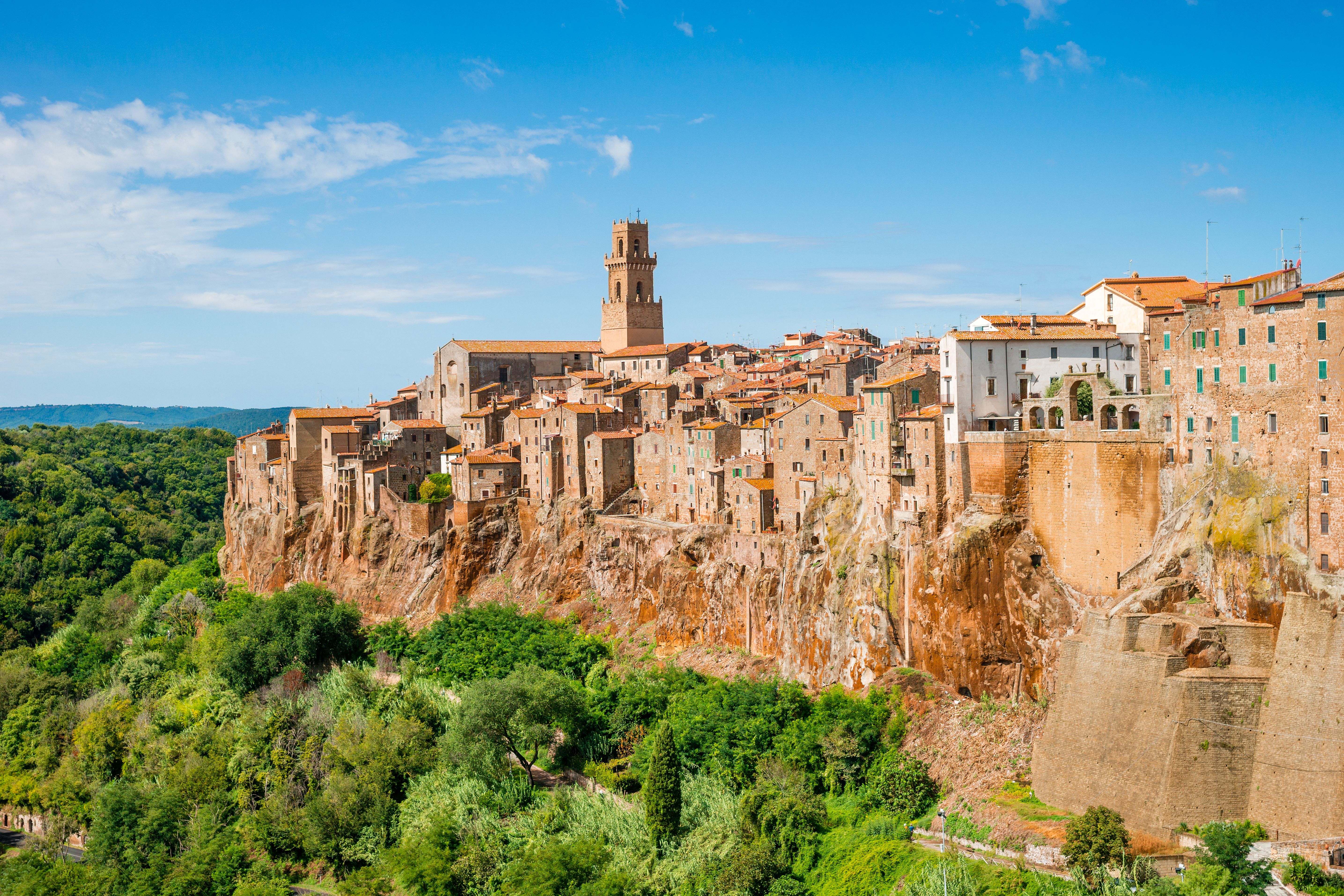 pitigliano view