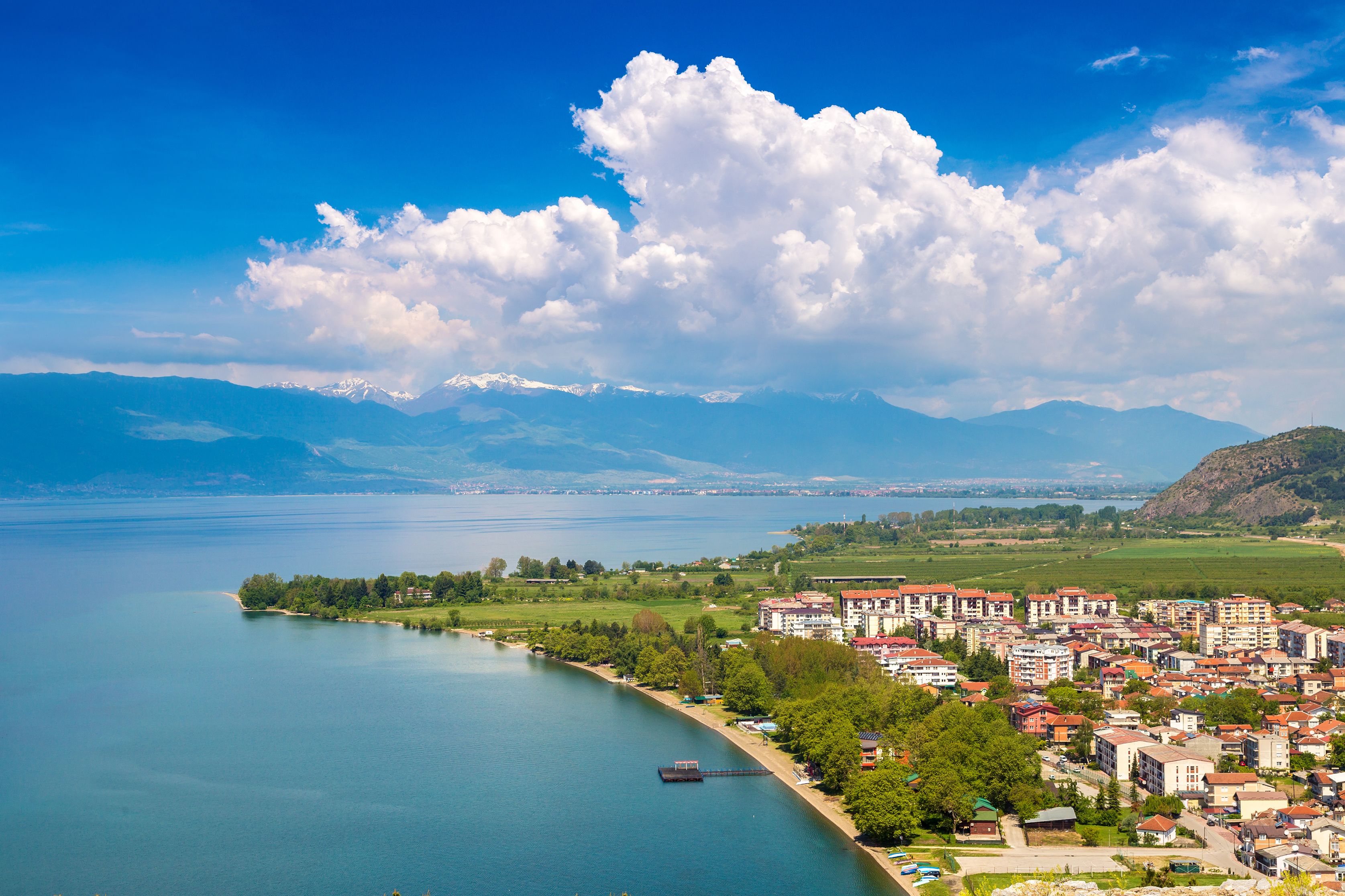 North Macedonia cityscape