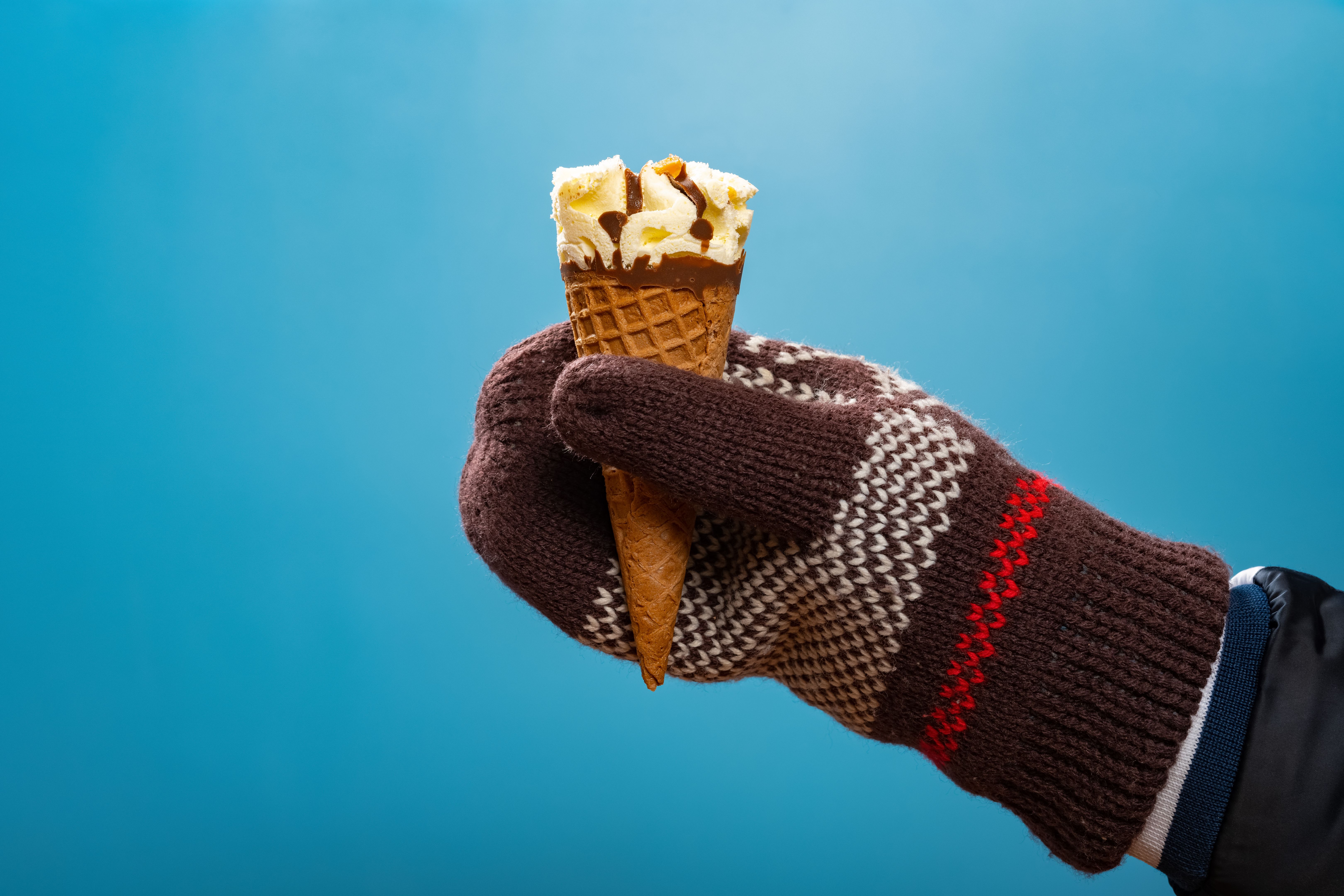 winter ice cream
