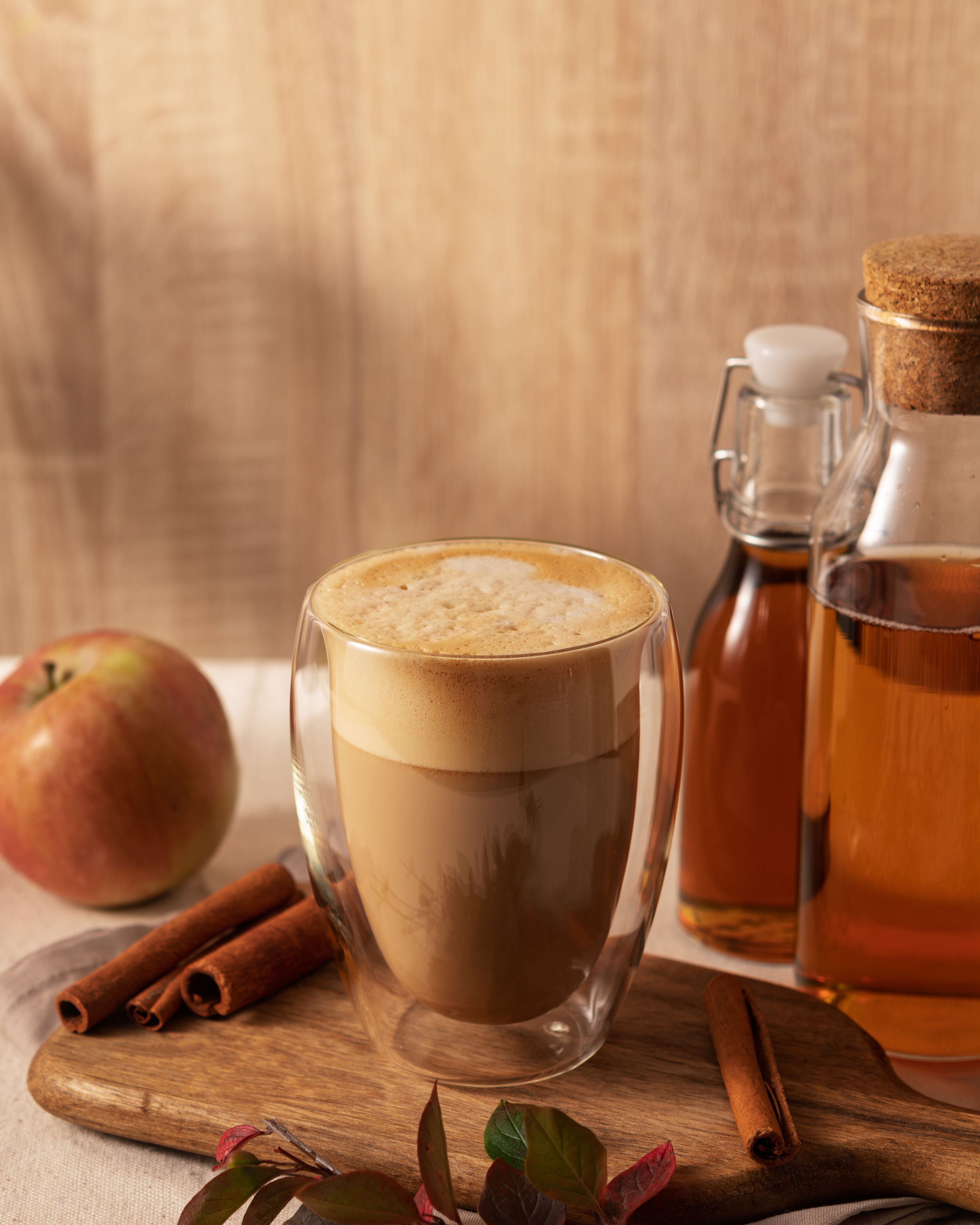 maple cinnamon latte