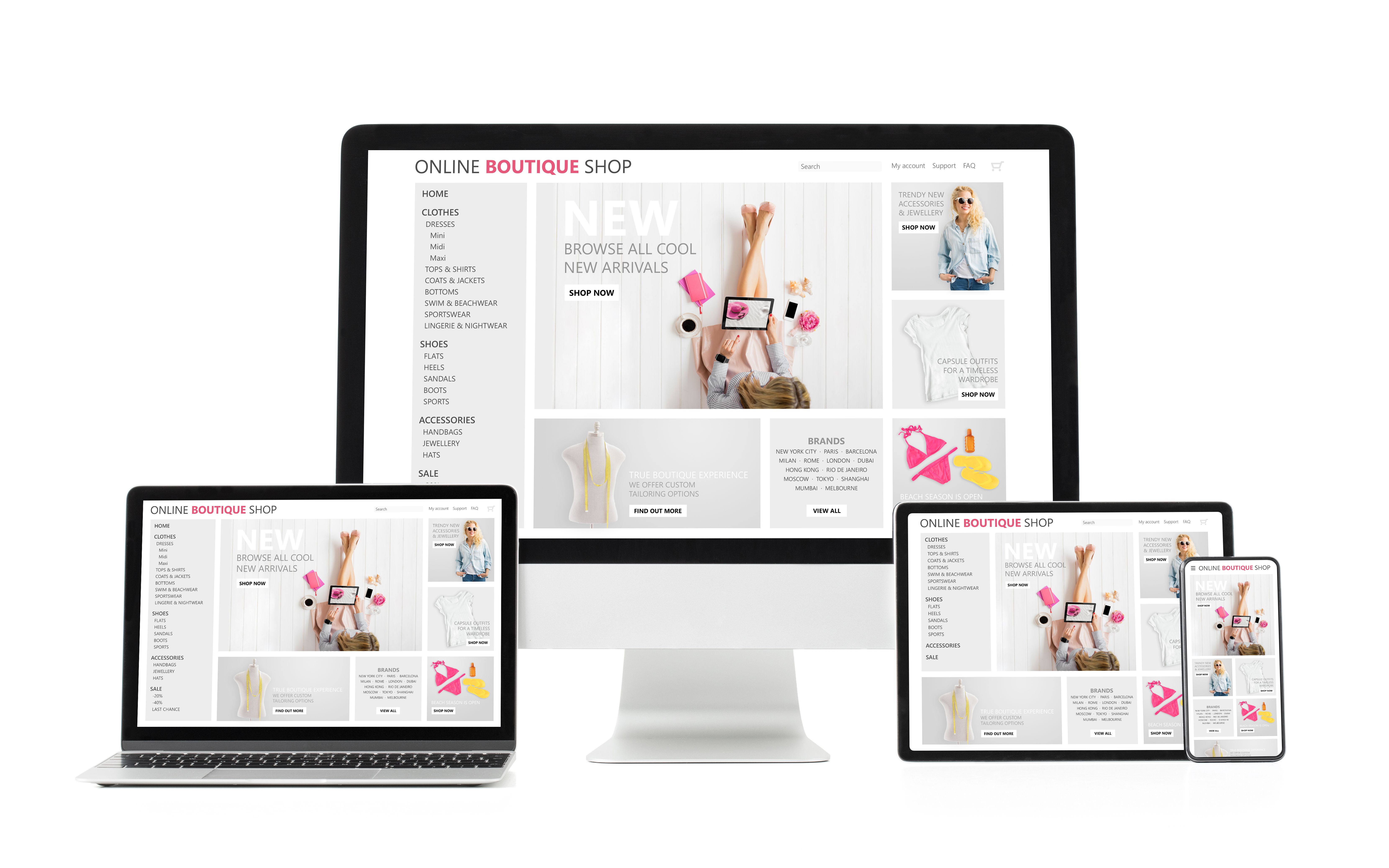 ecommerce website design
