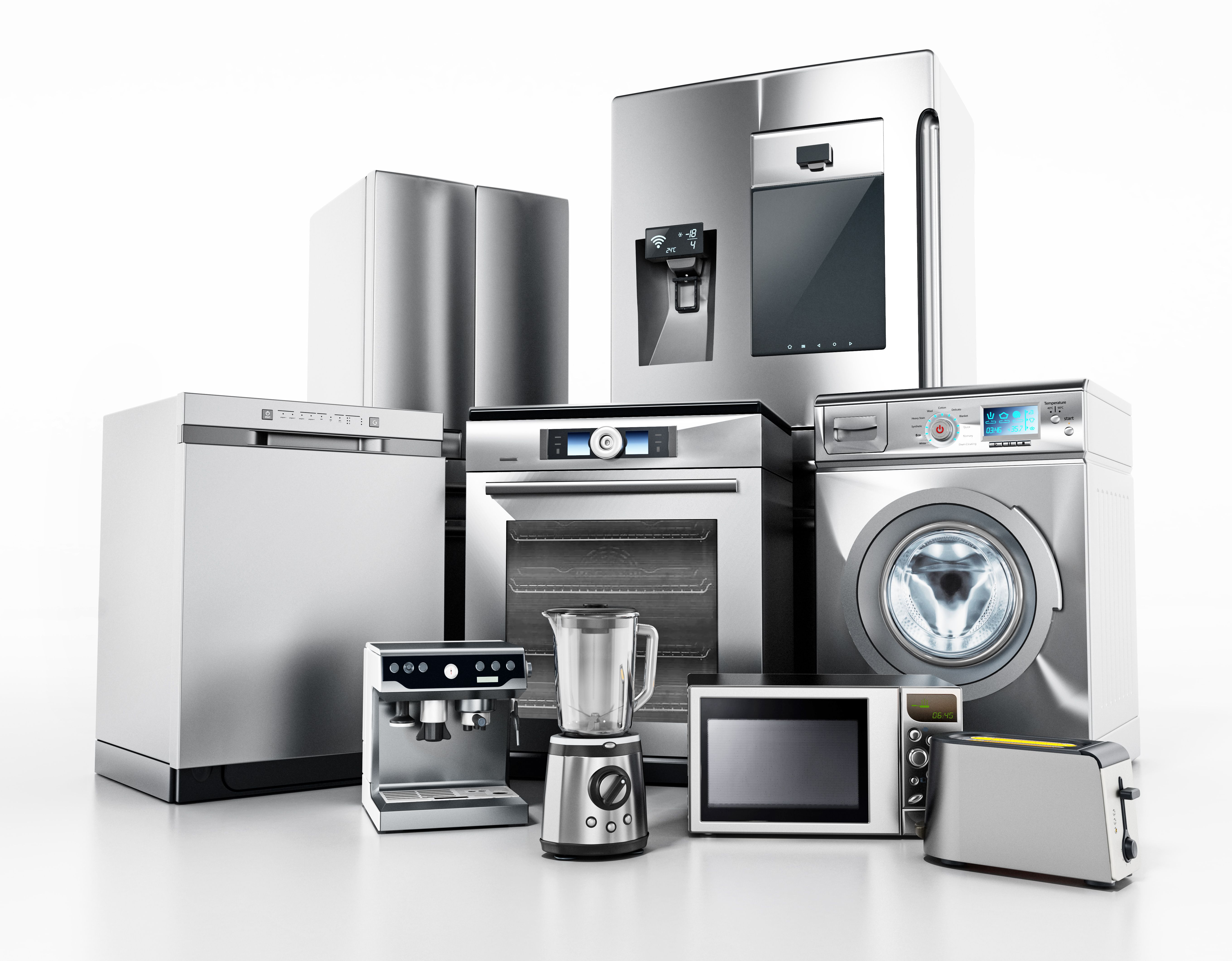 modern kitchen appliances