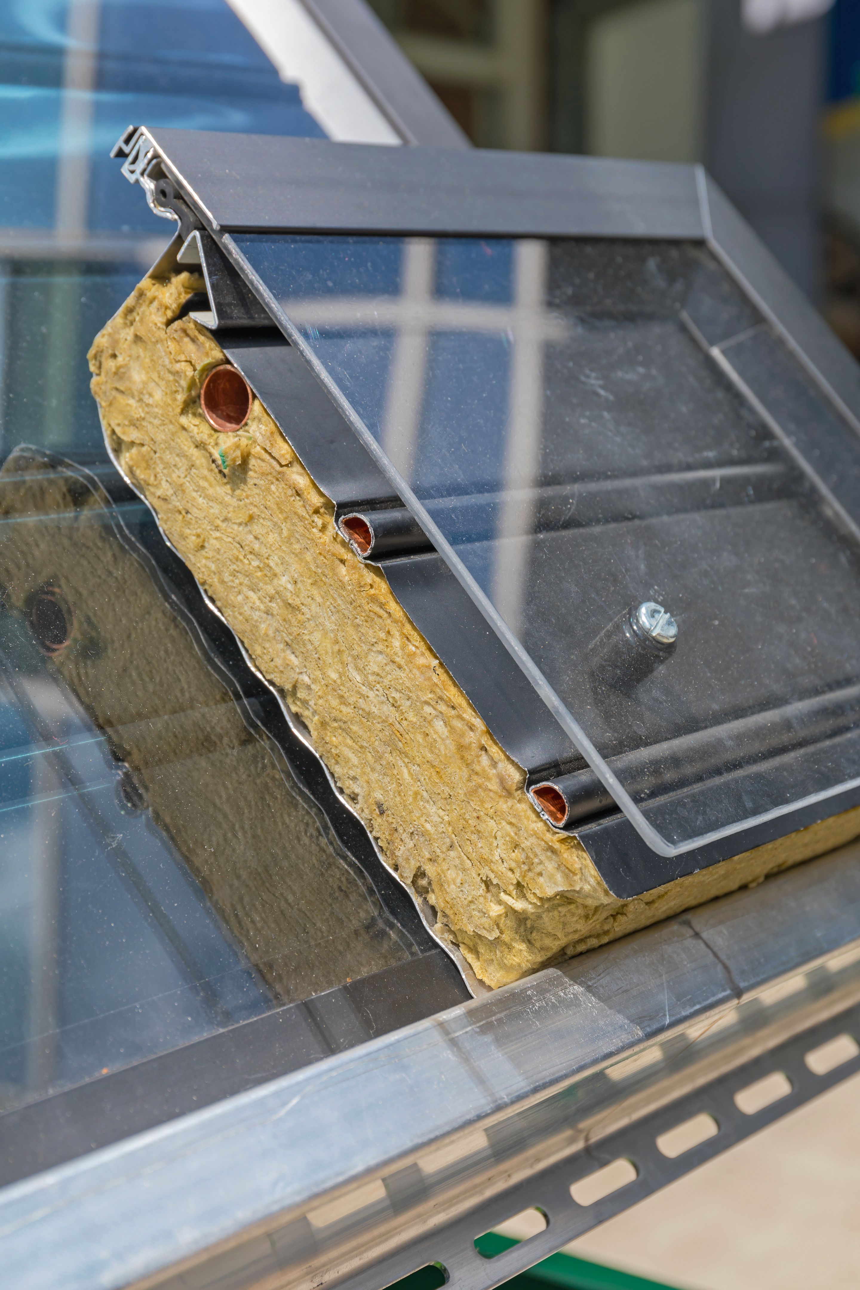 Isolierte Dachpaneele