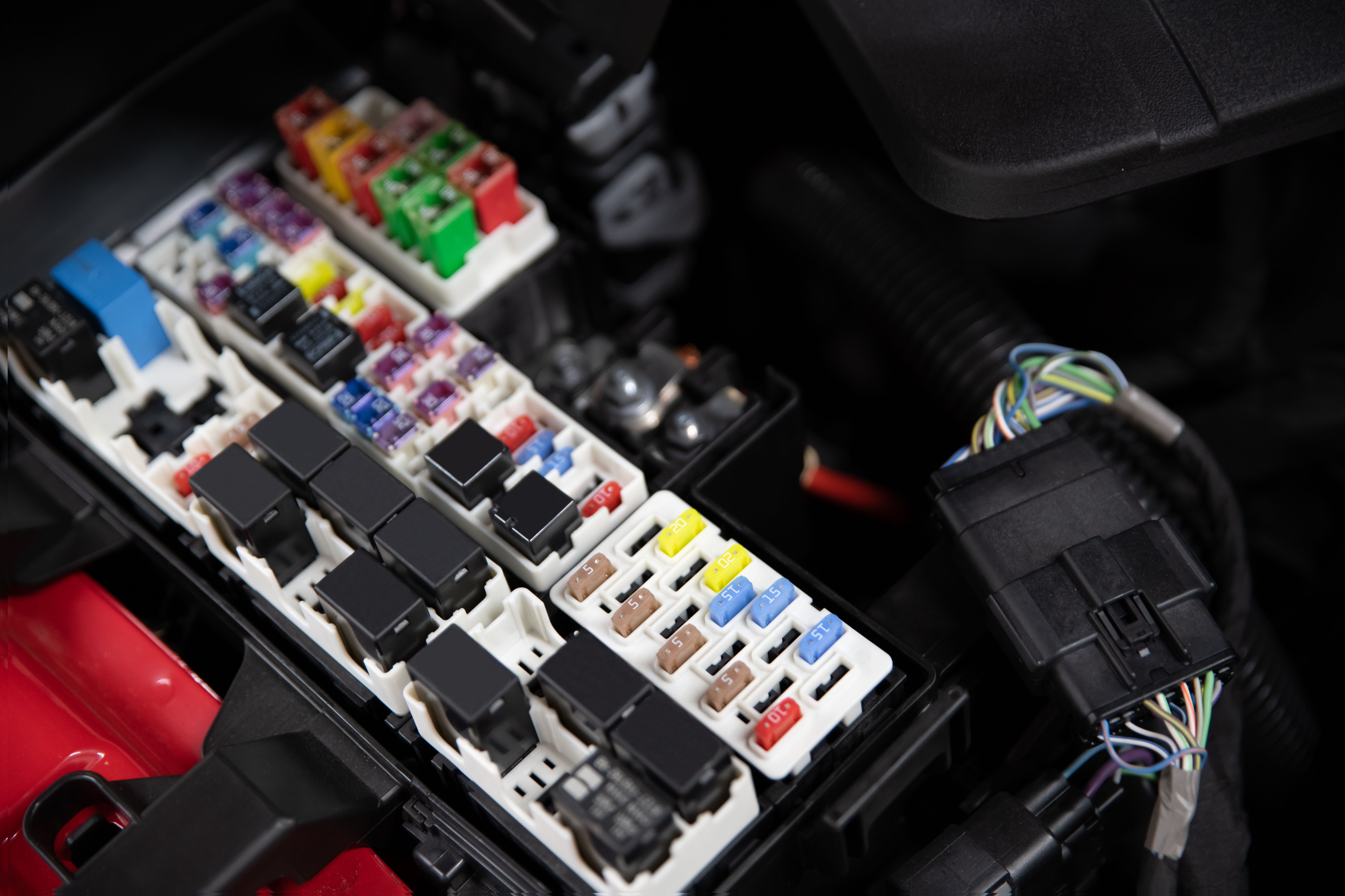 car fuse box