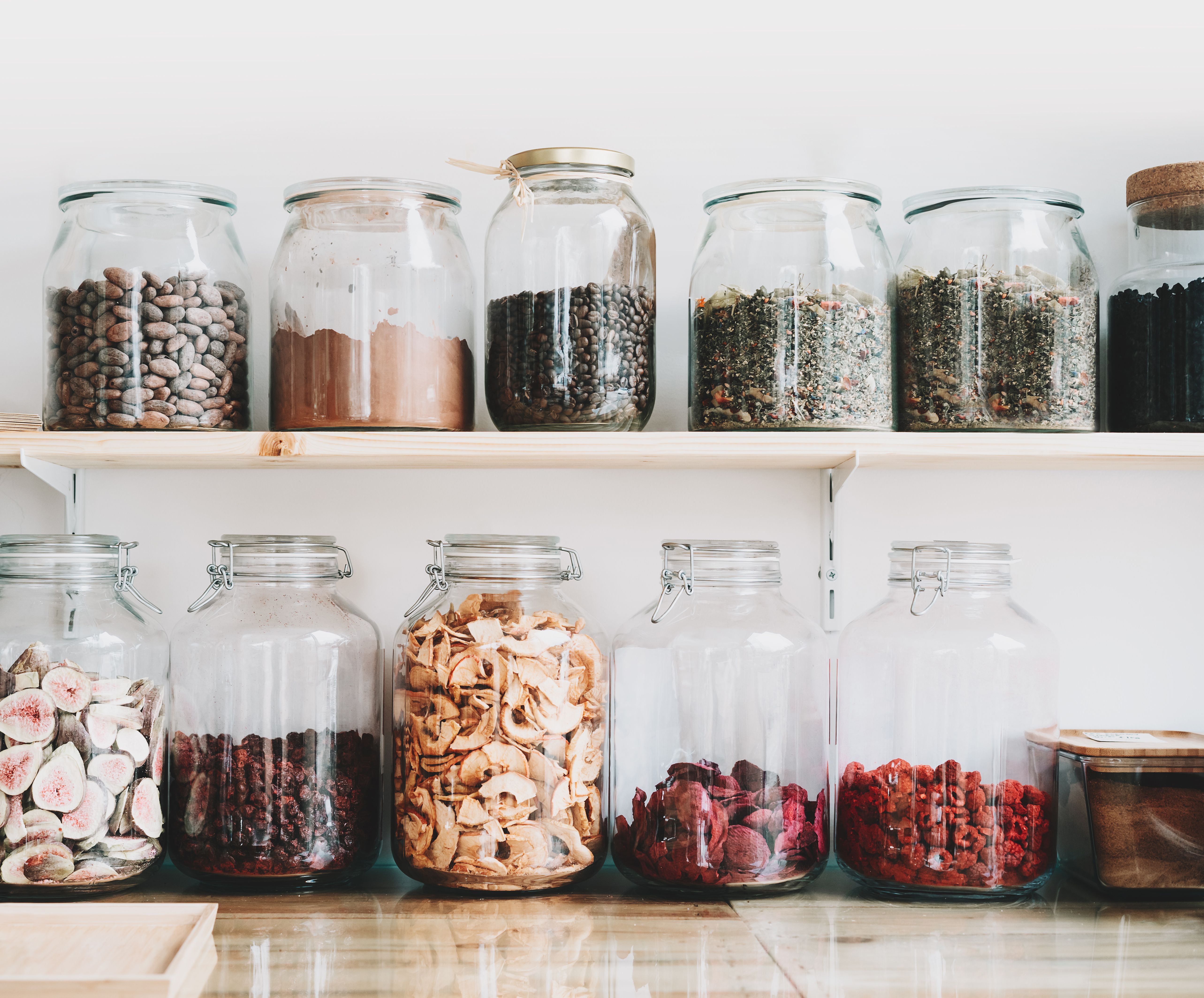 dry fruit storage
