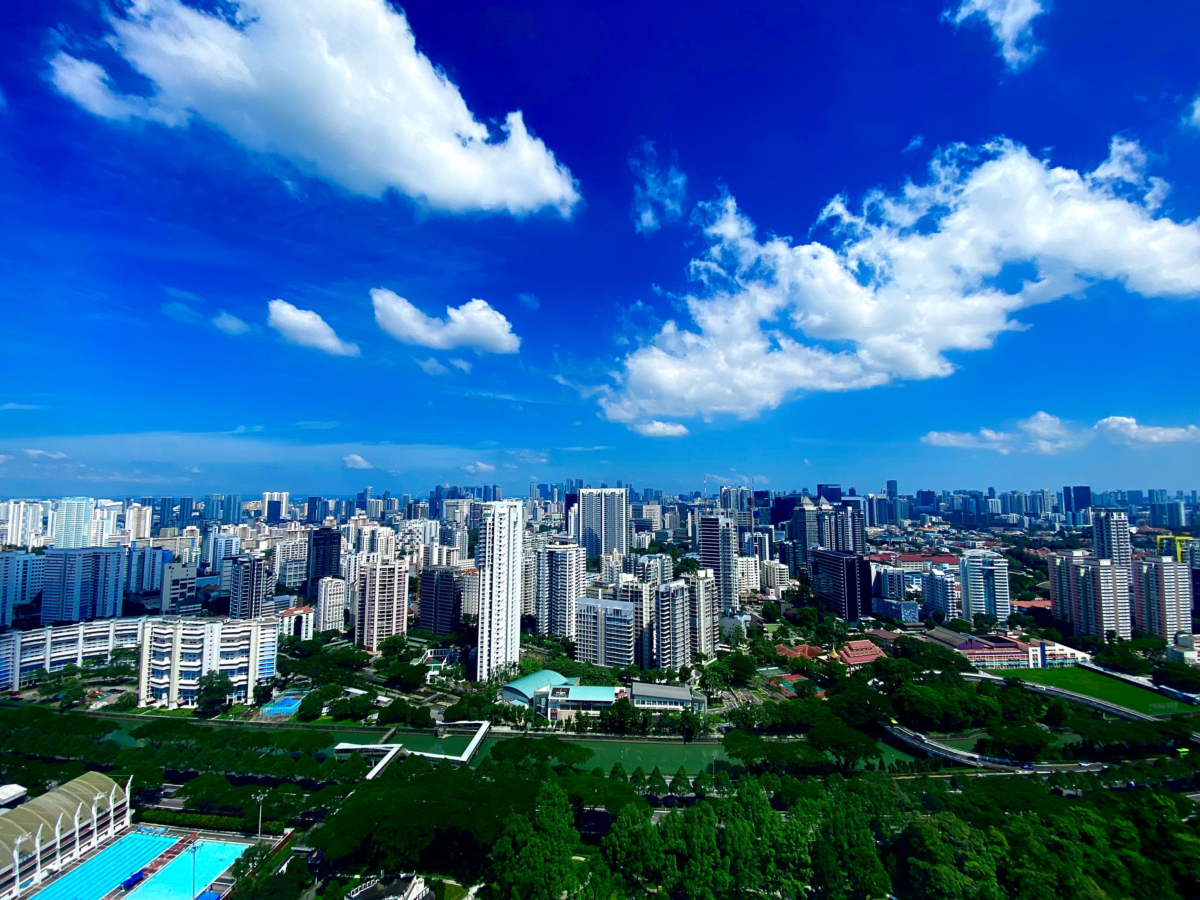 2. Singapore - July 15, 2021: HDB Flats