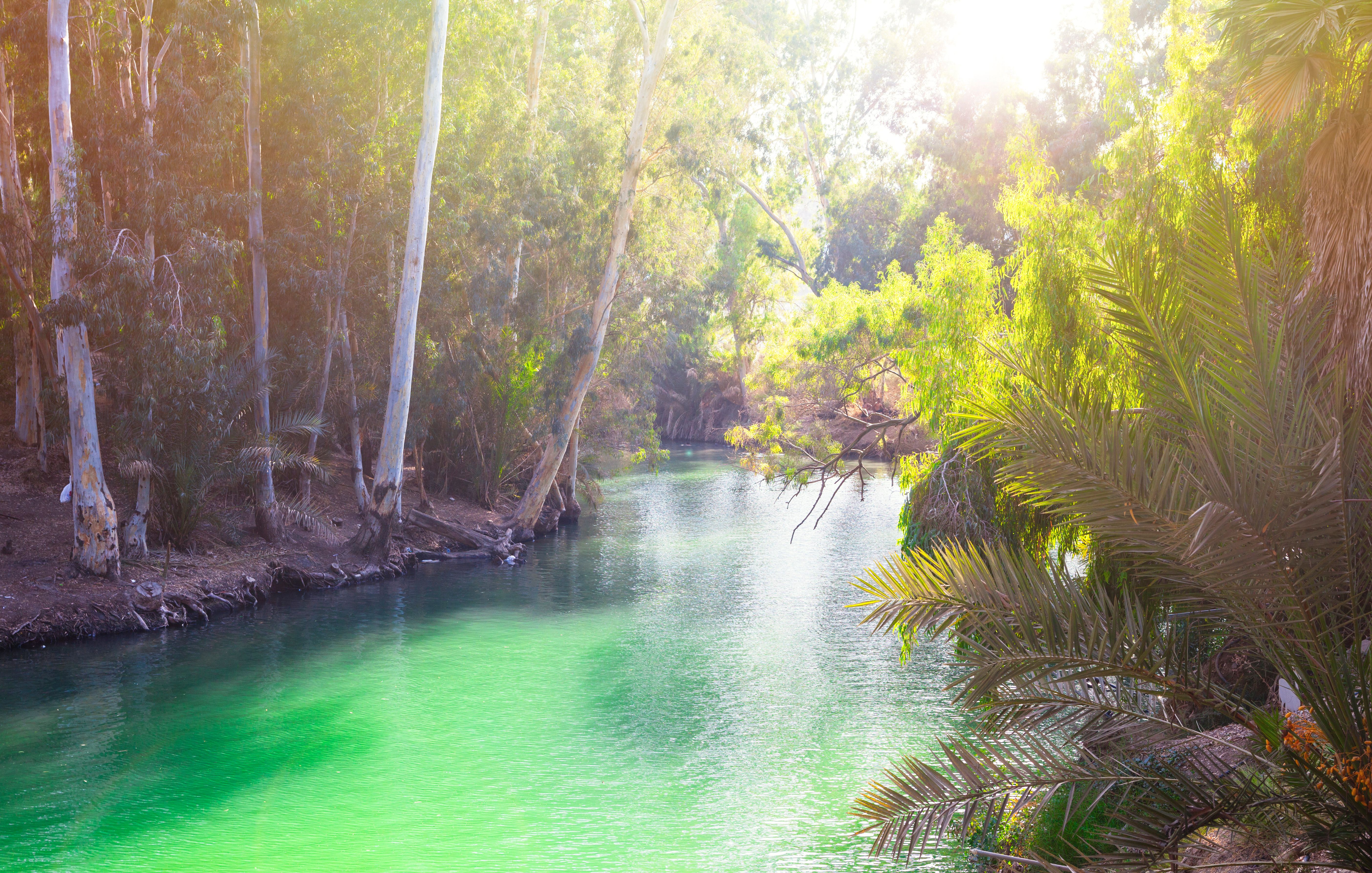 Jordan River, Israel Jordan River, Israel