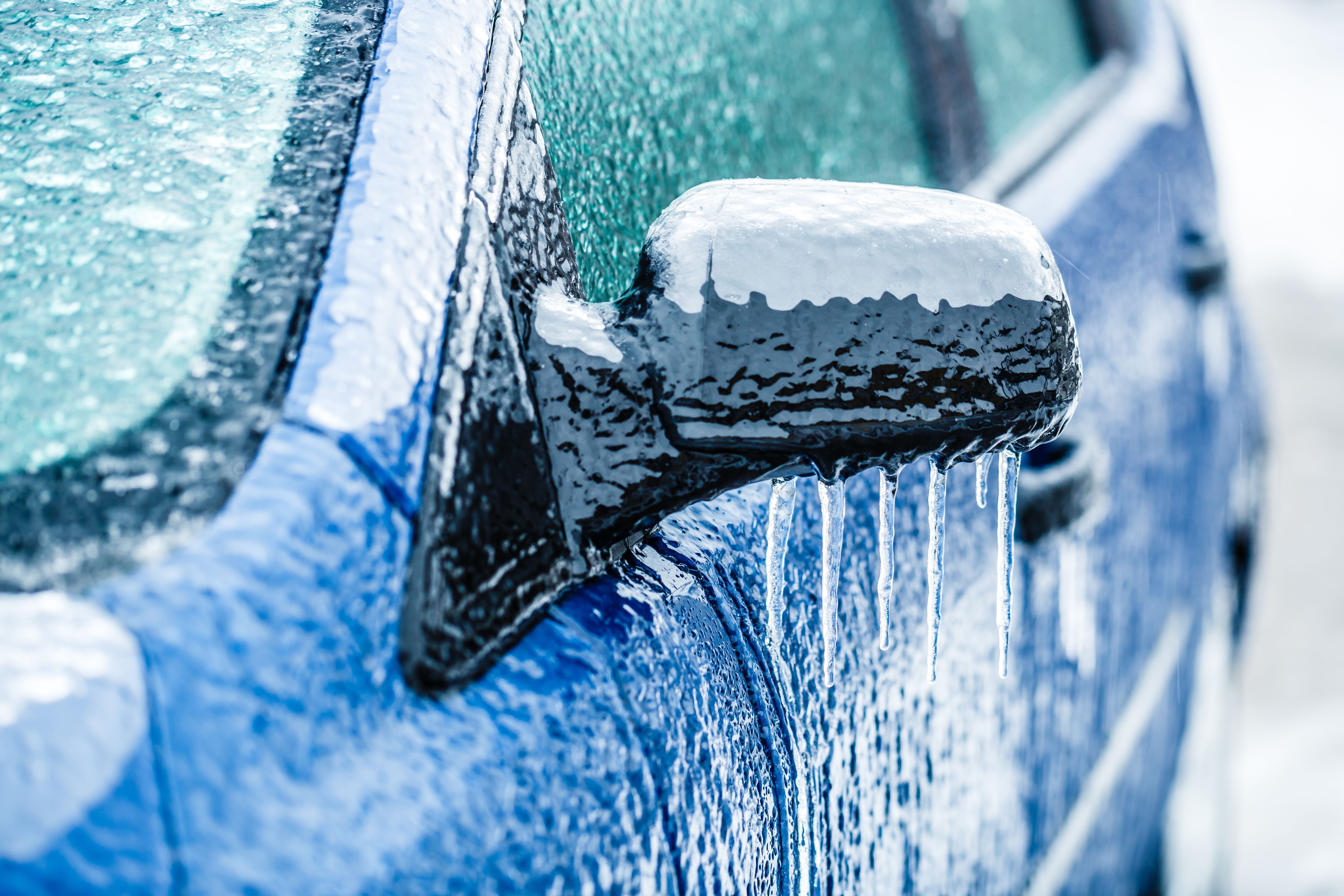 ice removal car