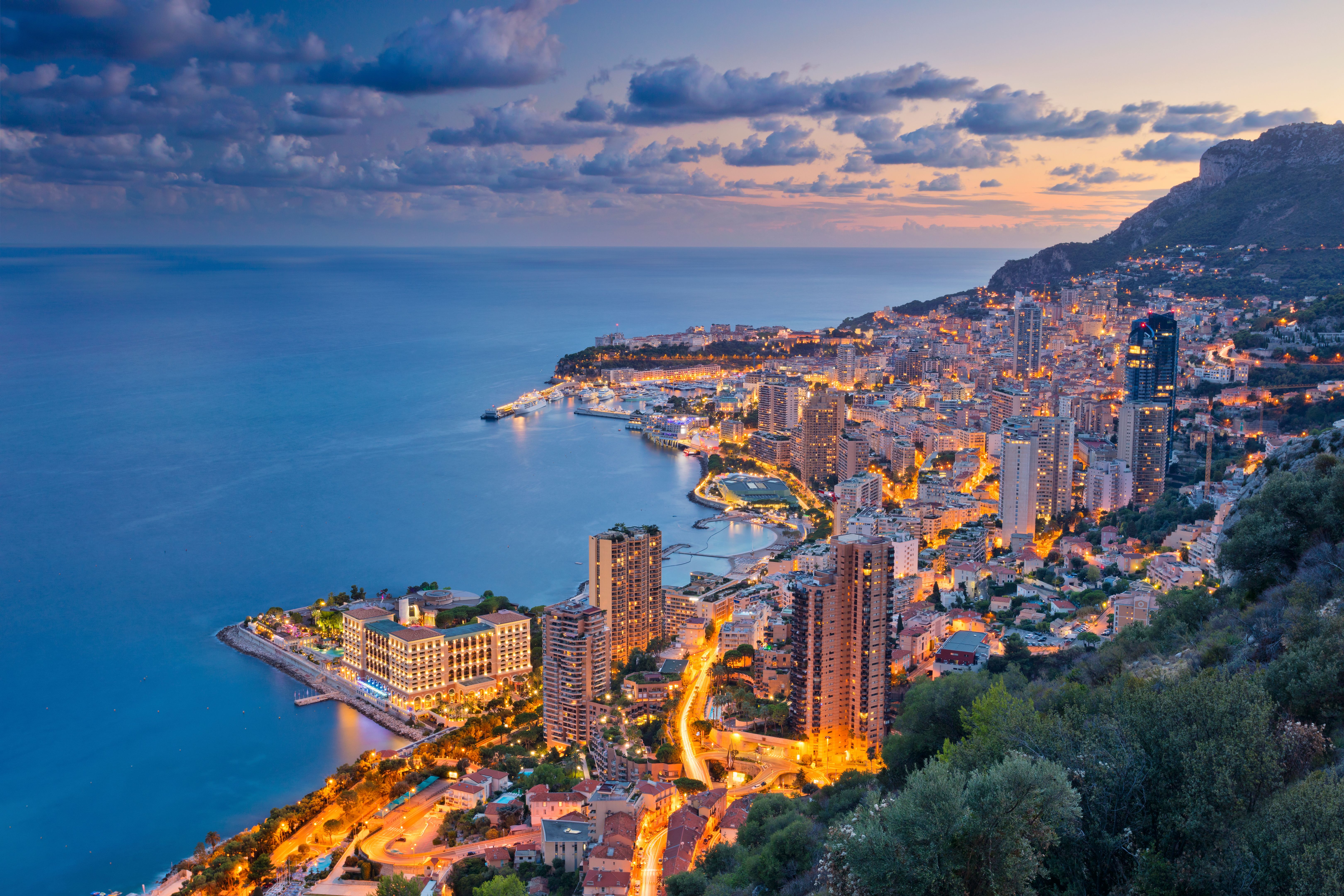 monaco skyline