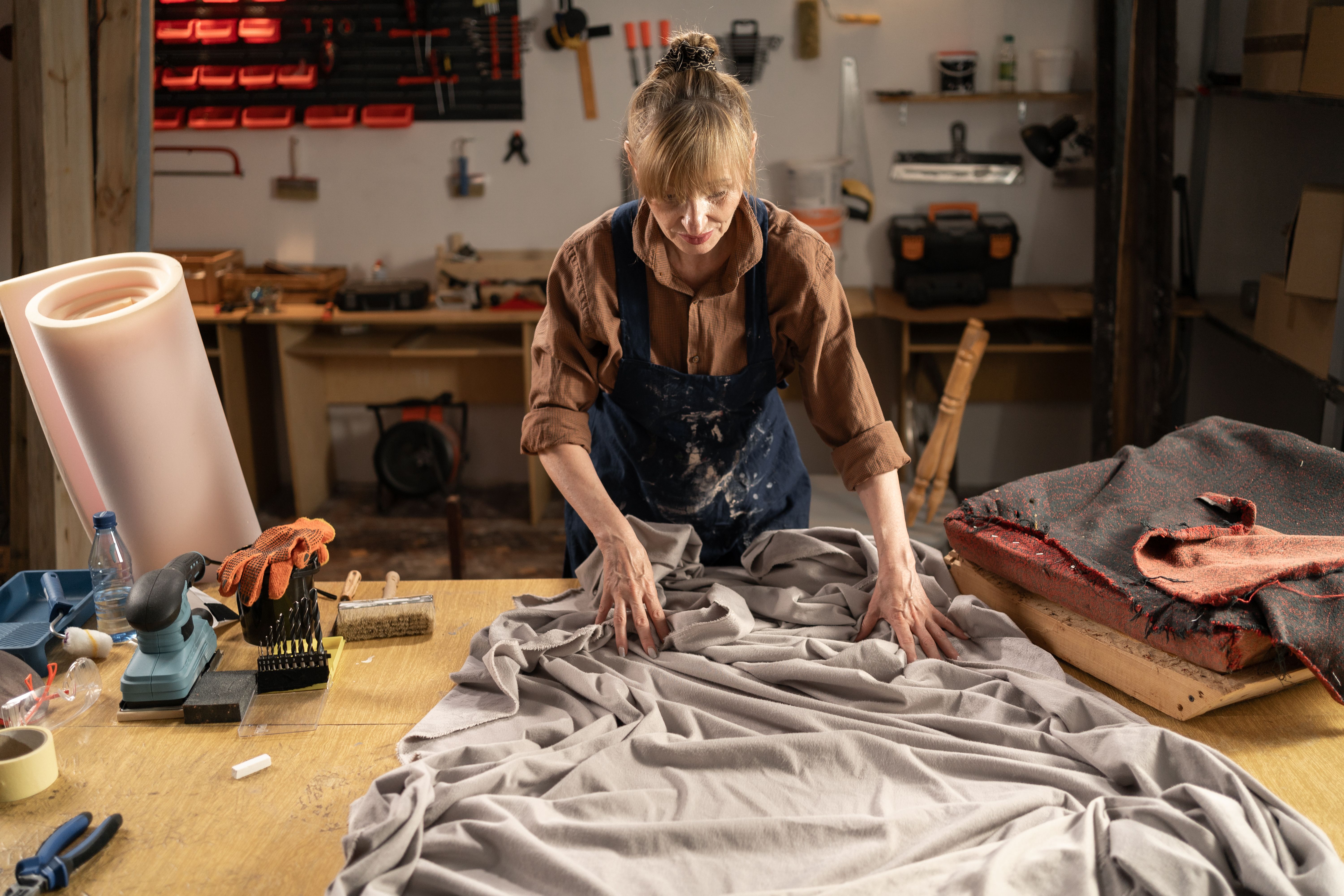 creative reupholstering