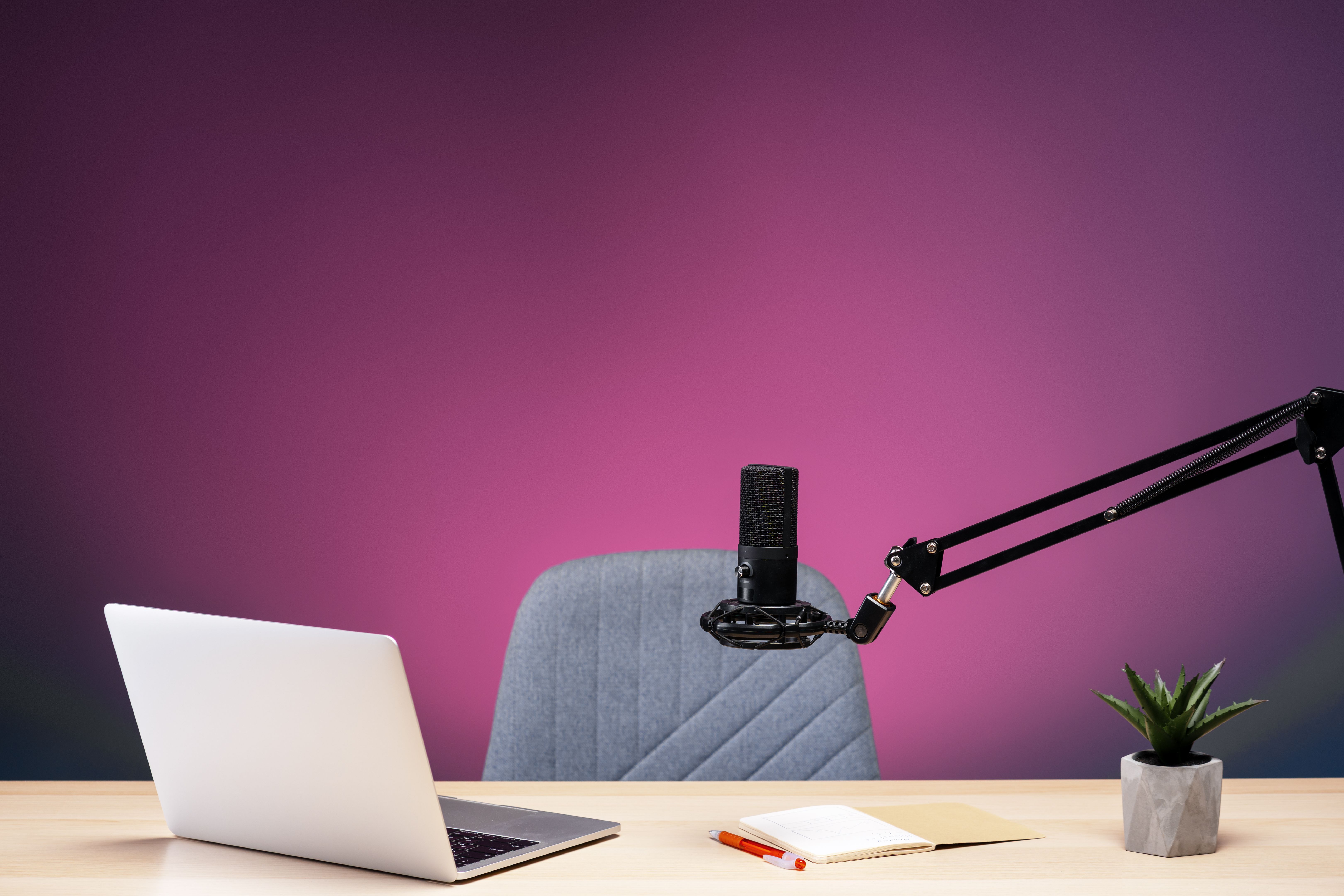 setup microphone