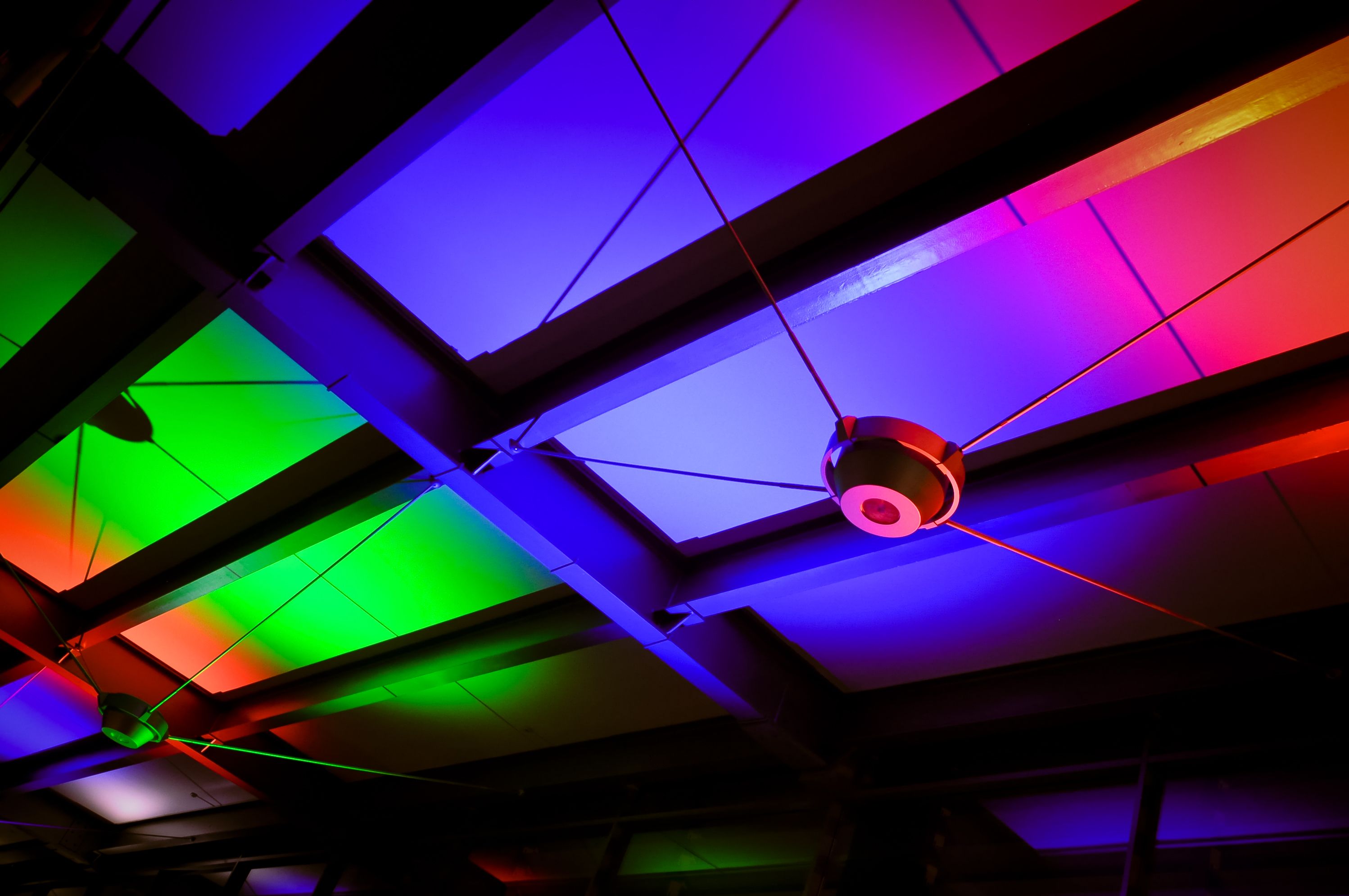 Colorful Ceiling Pattern, architecture abstract Colorful Ceiling Pattern, architecture abstract