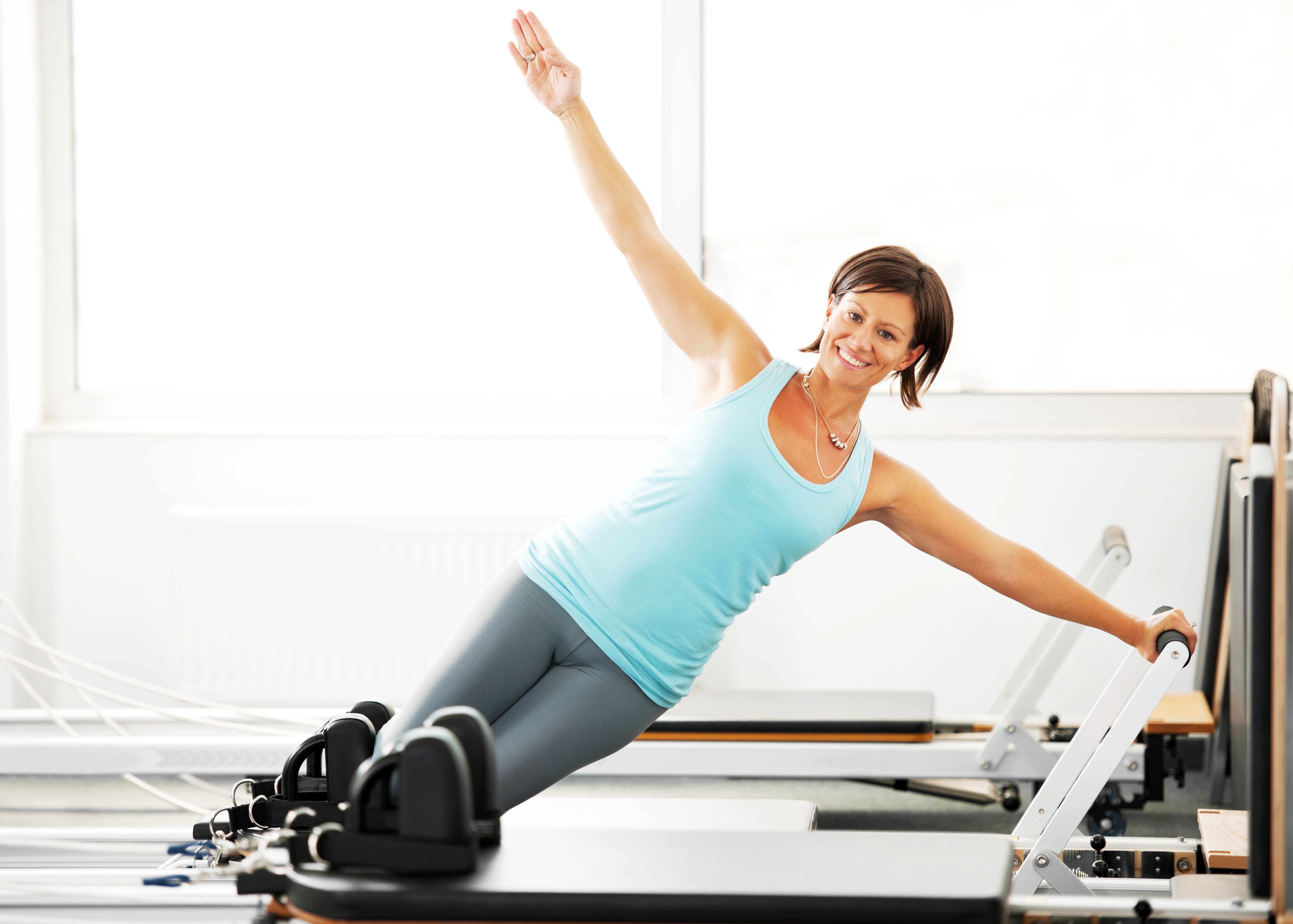 happy pilates clients