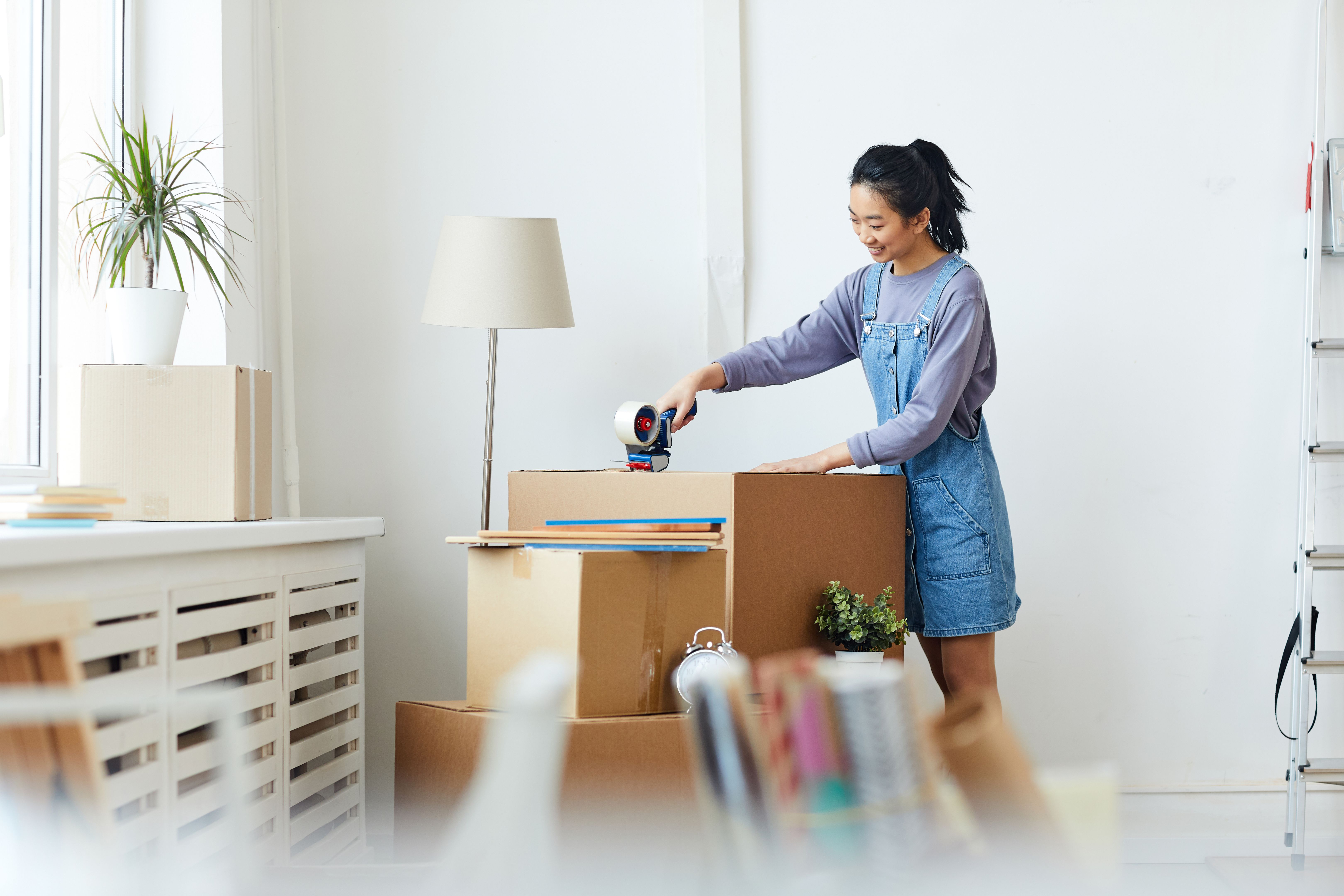 decluttering moving