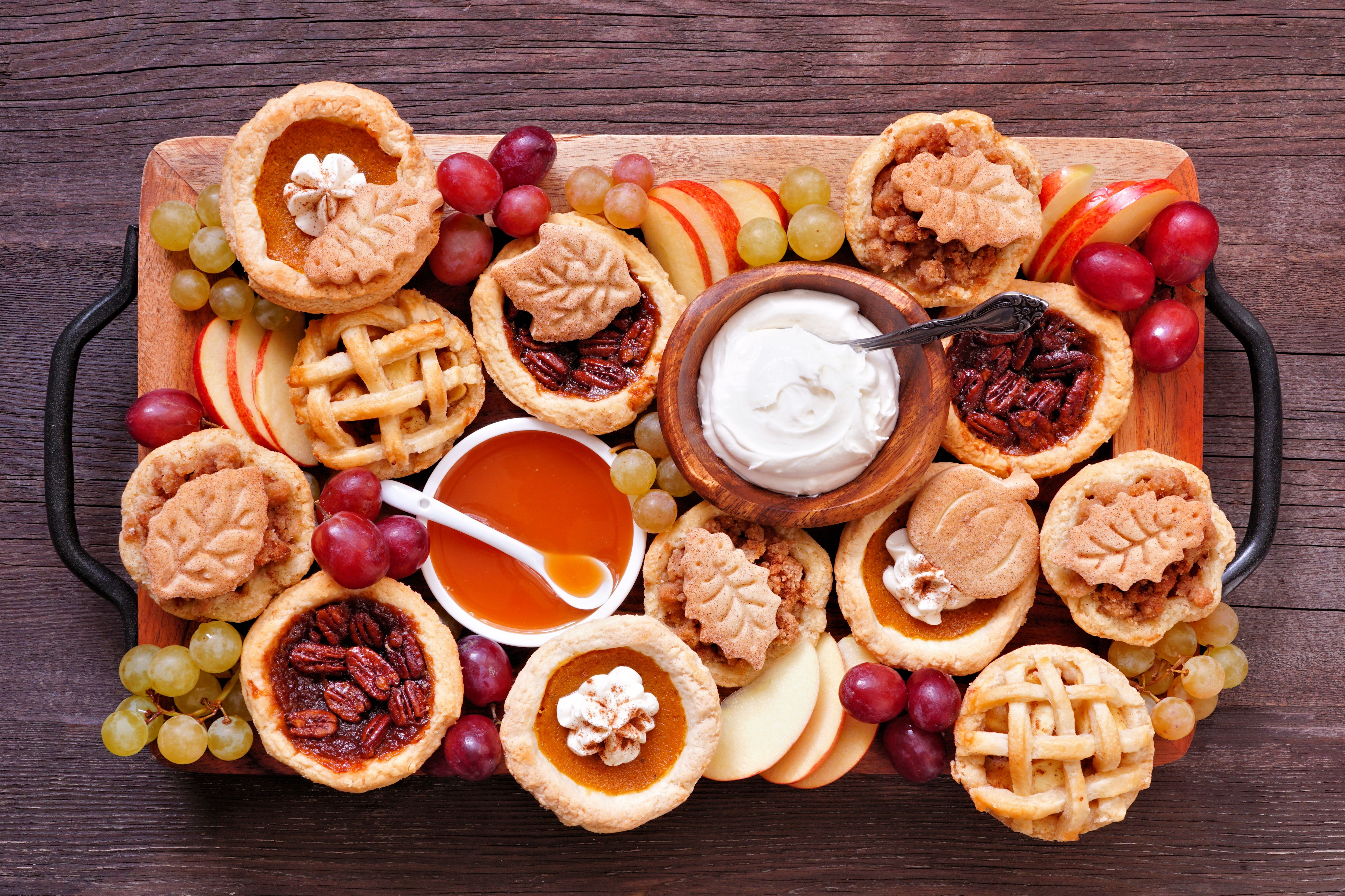 dessert platter