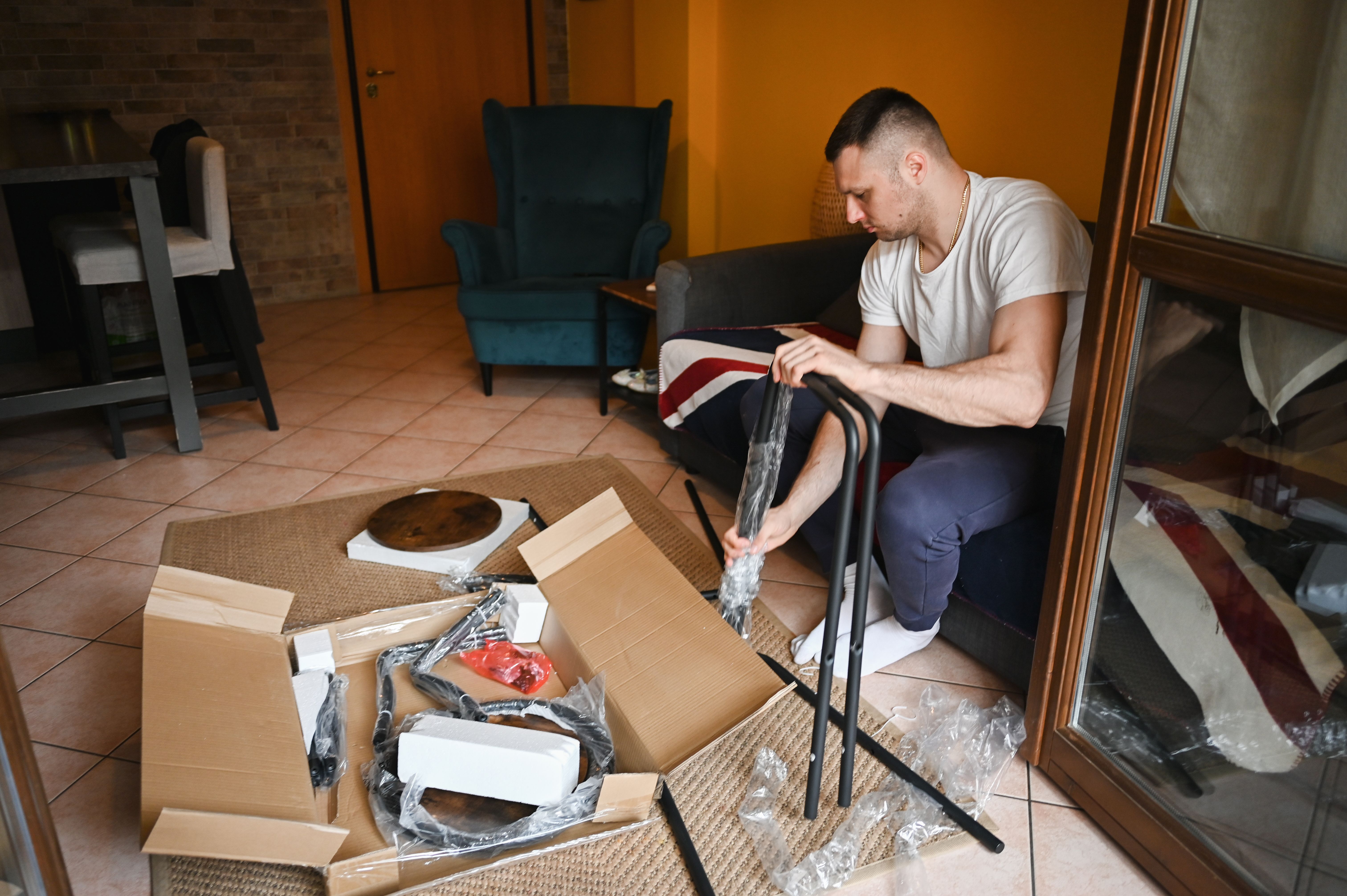 flat-pack furniture assembly