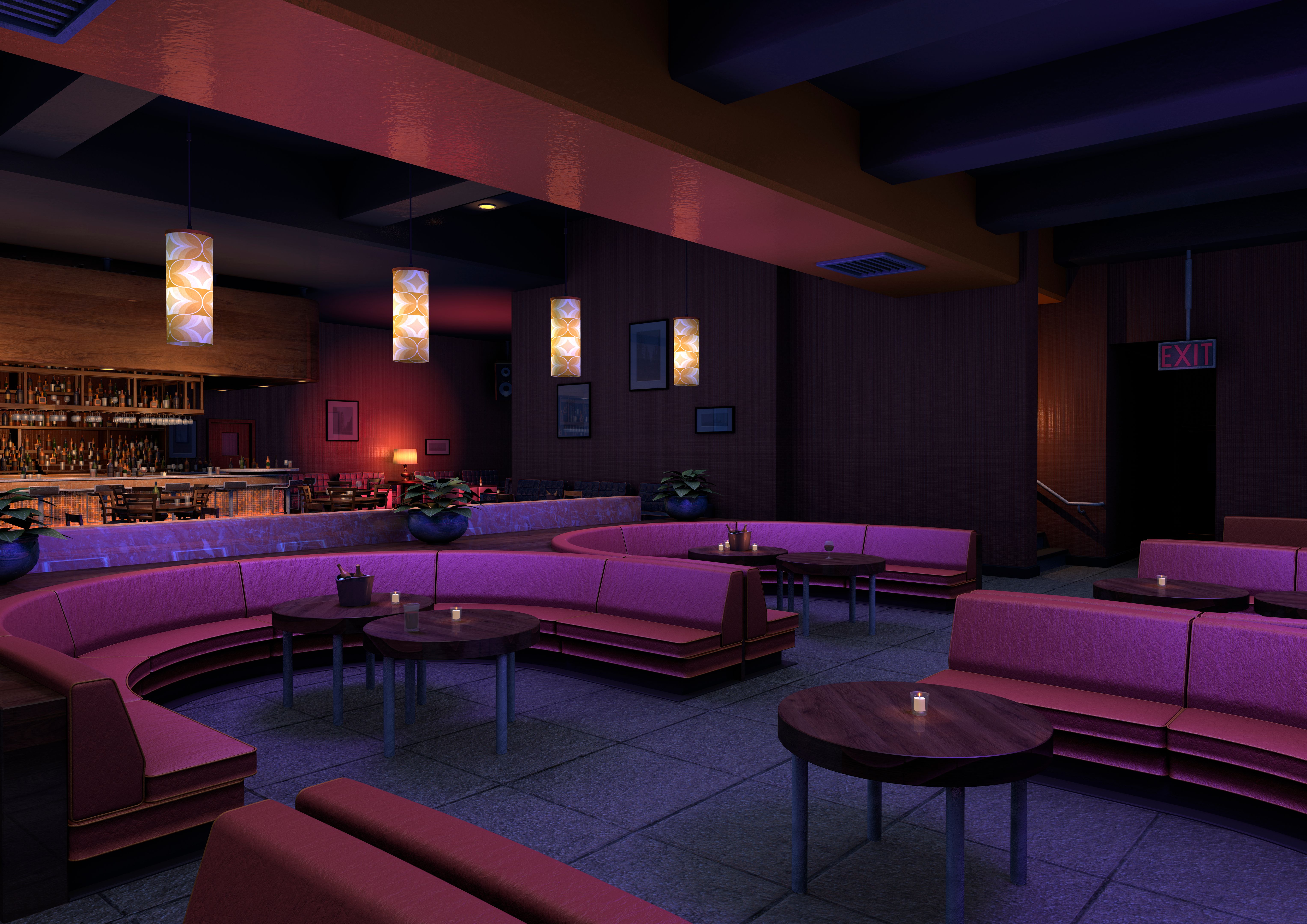 nightclub interior