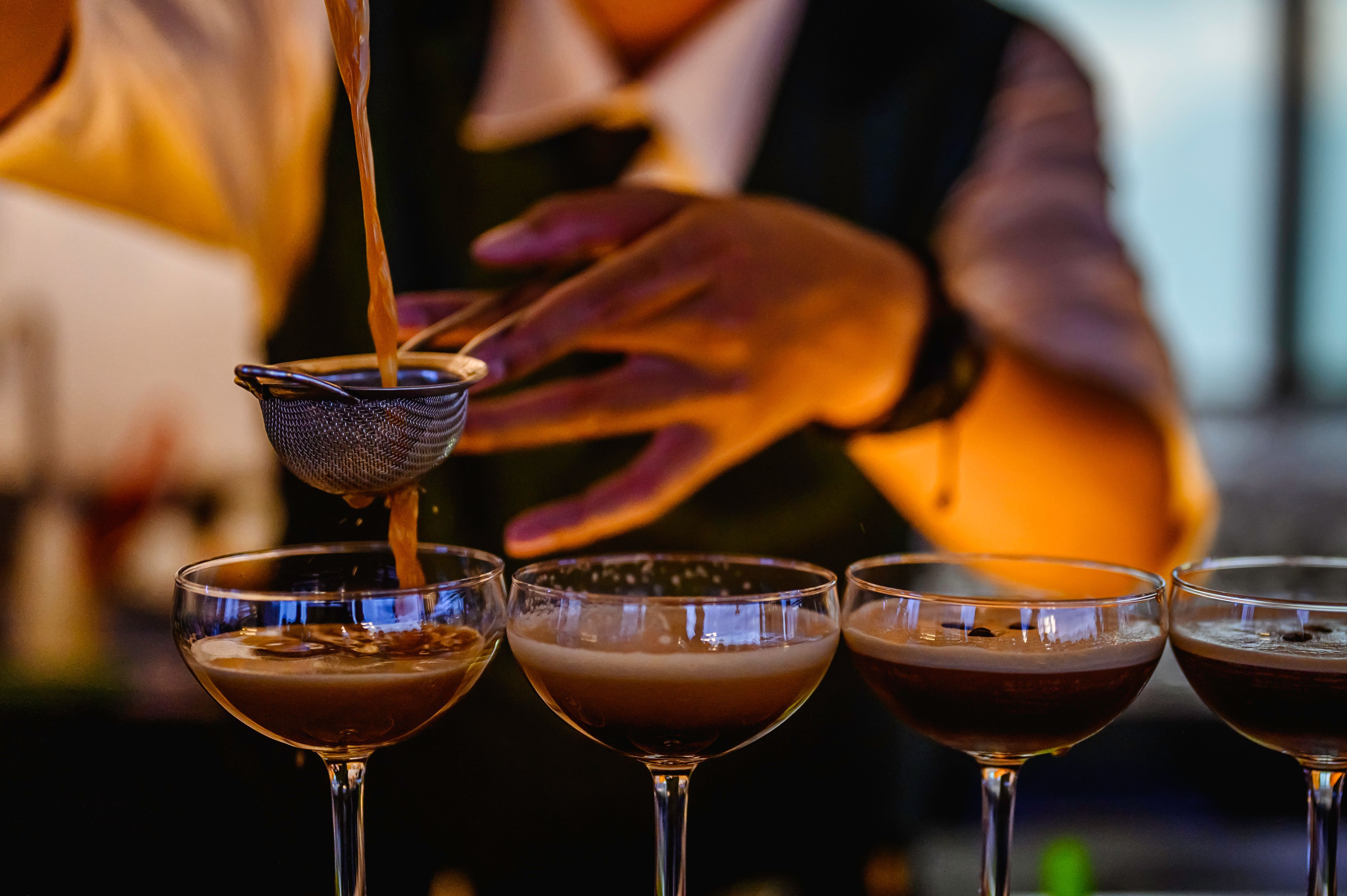 mixologist crafting cocktails