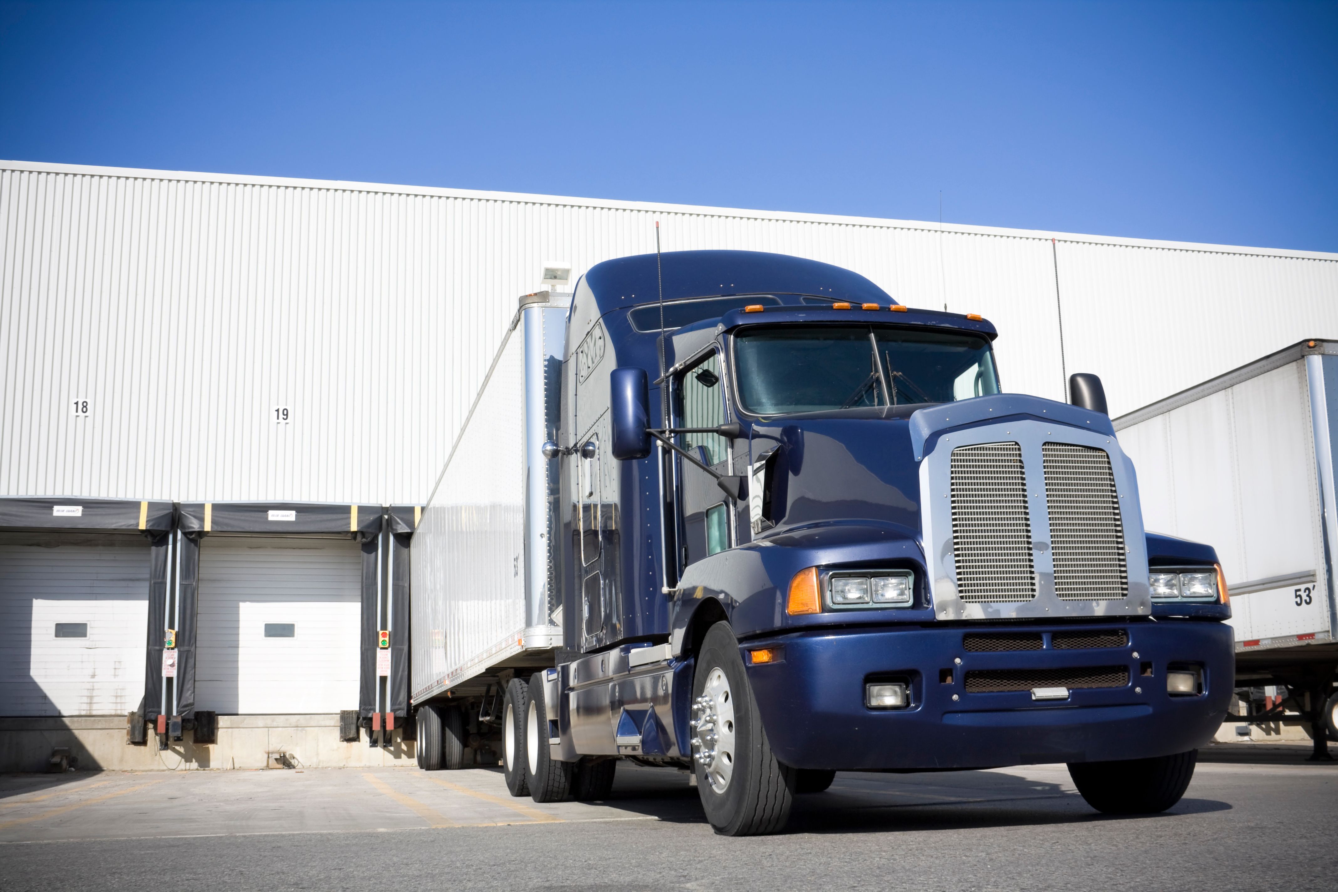 trucking near warehouse