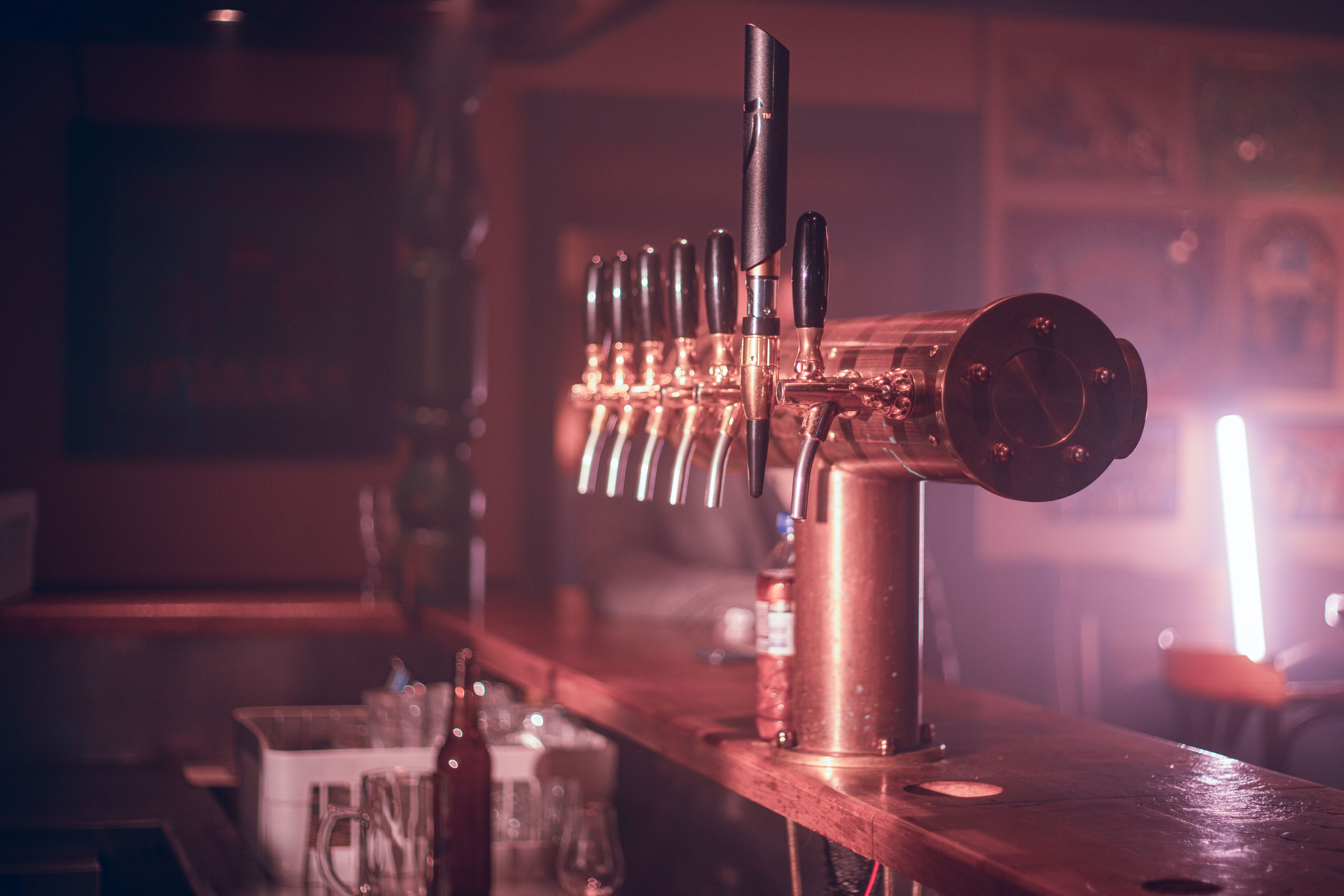 beer tap setup