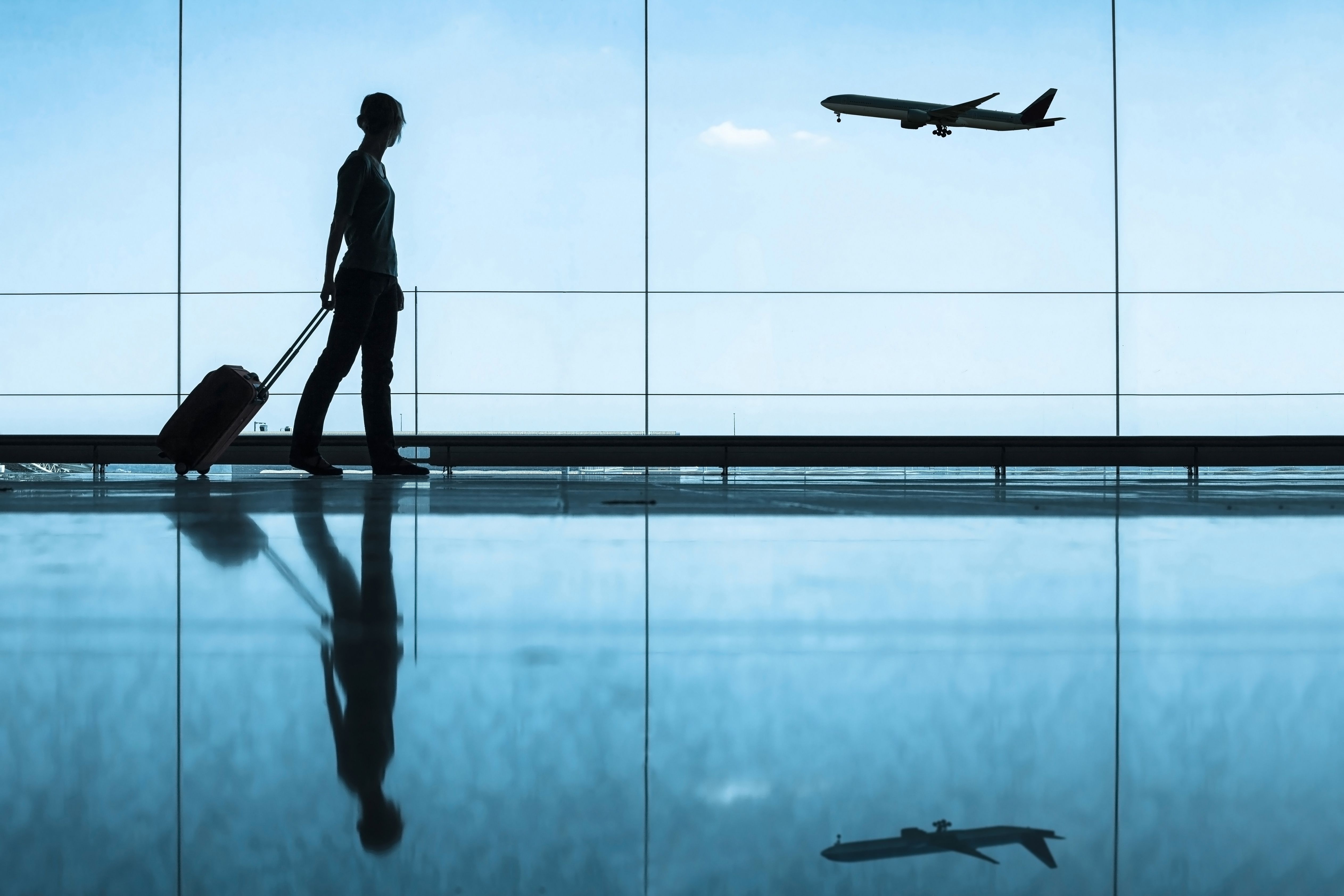 airport traveler