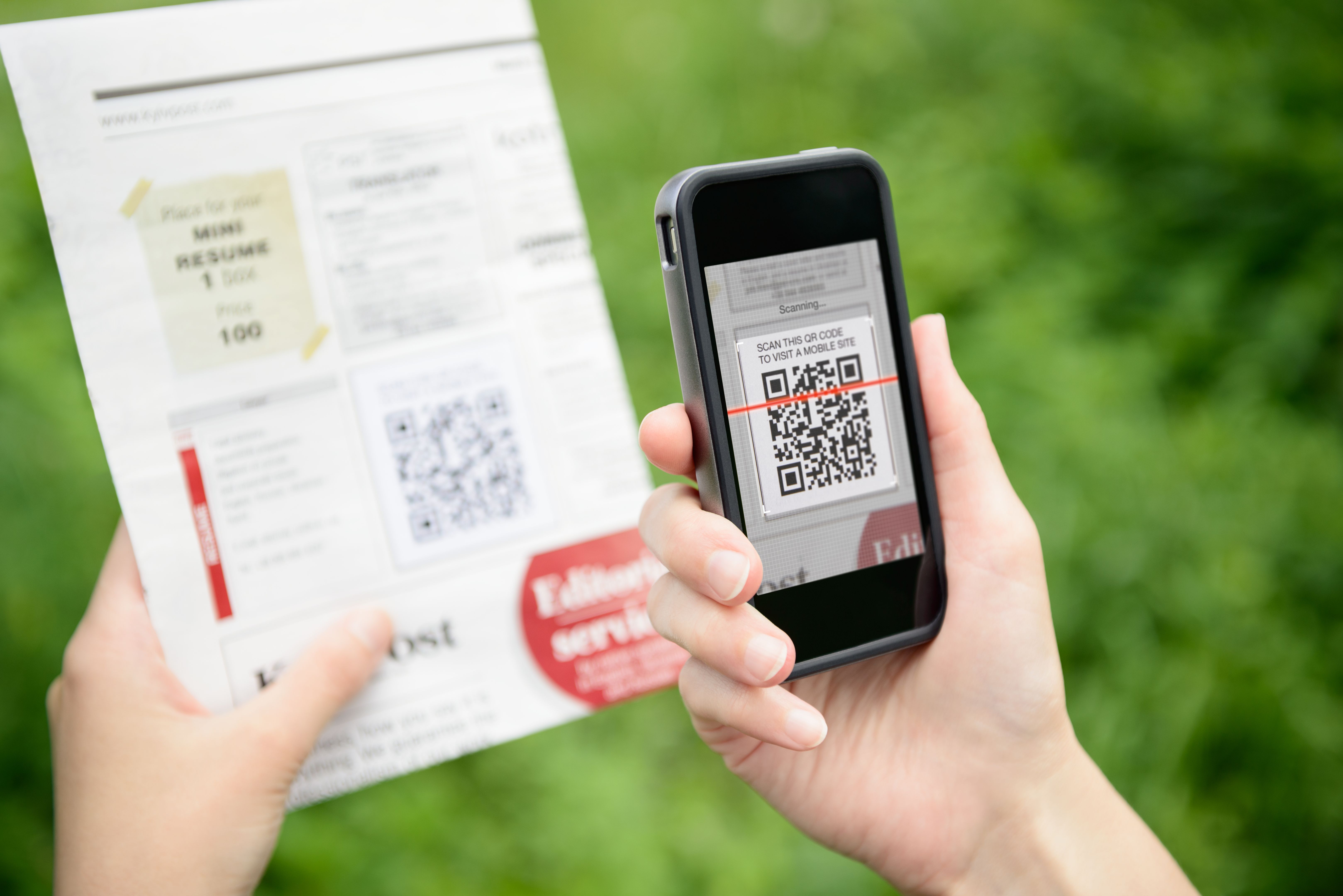 qr code advertising
