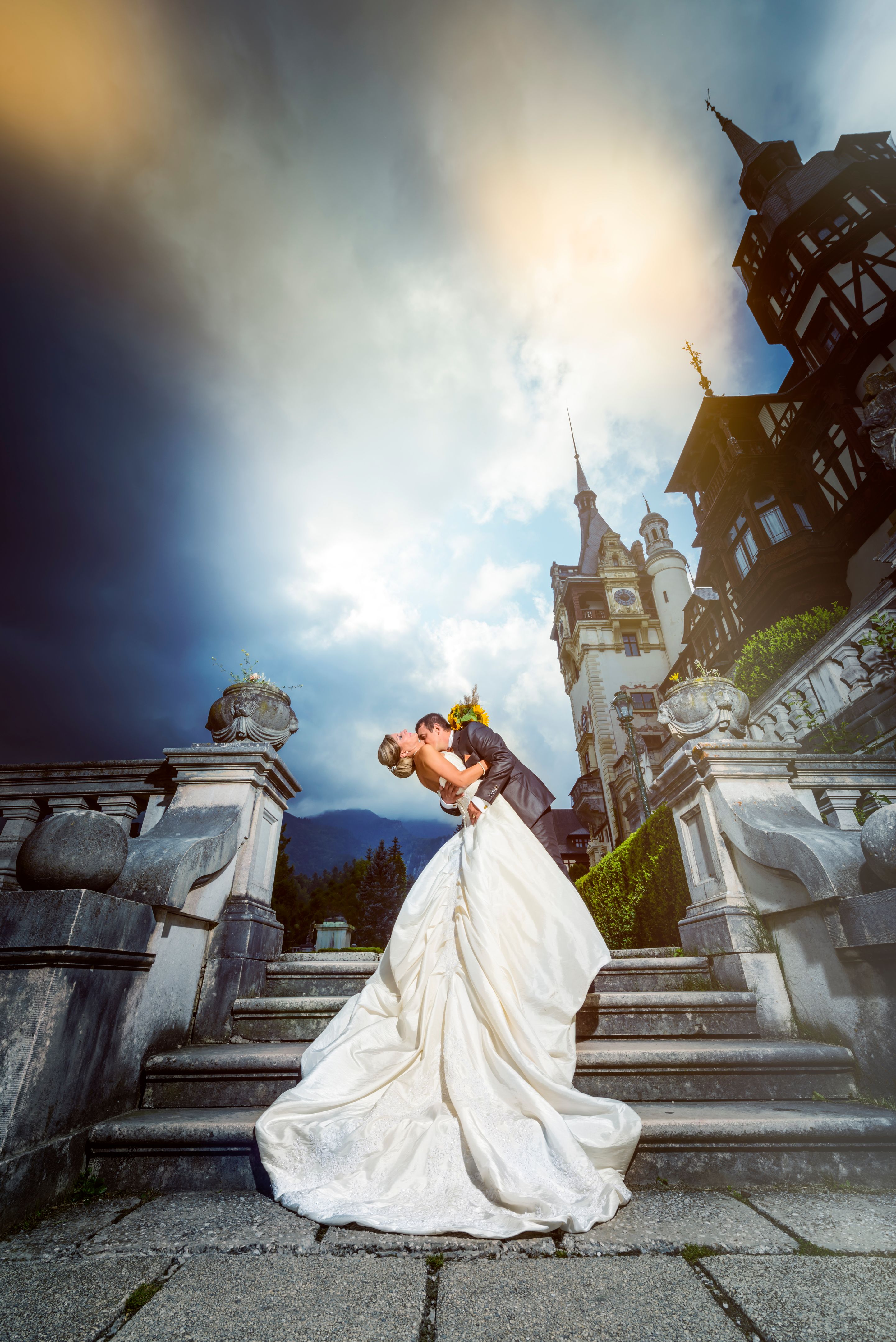 german castle wedding