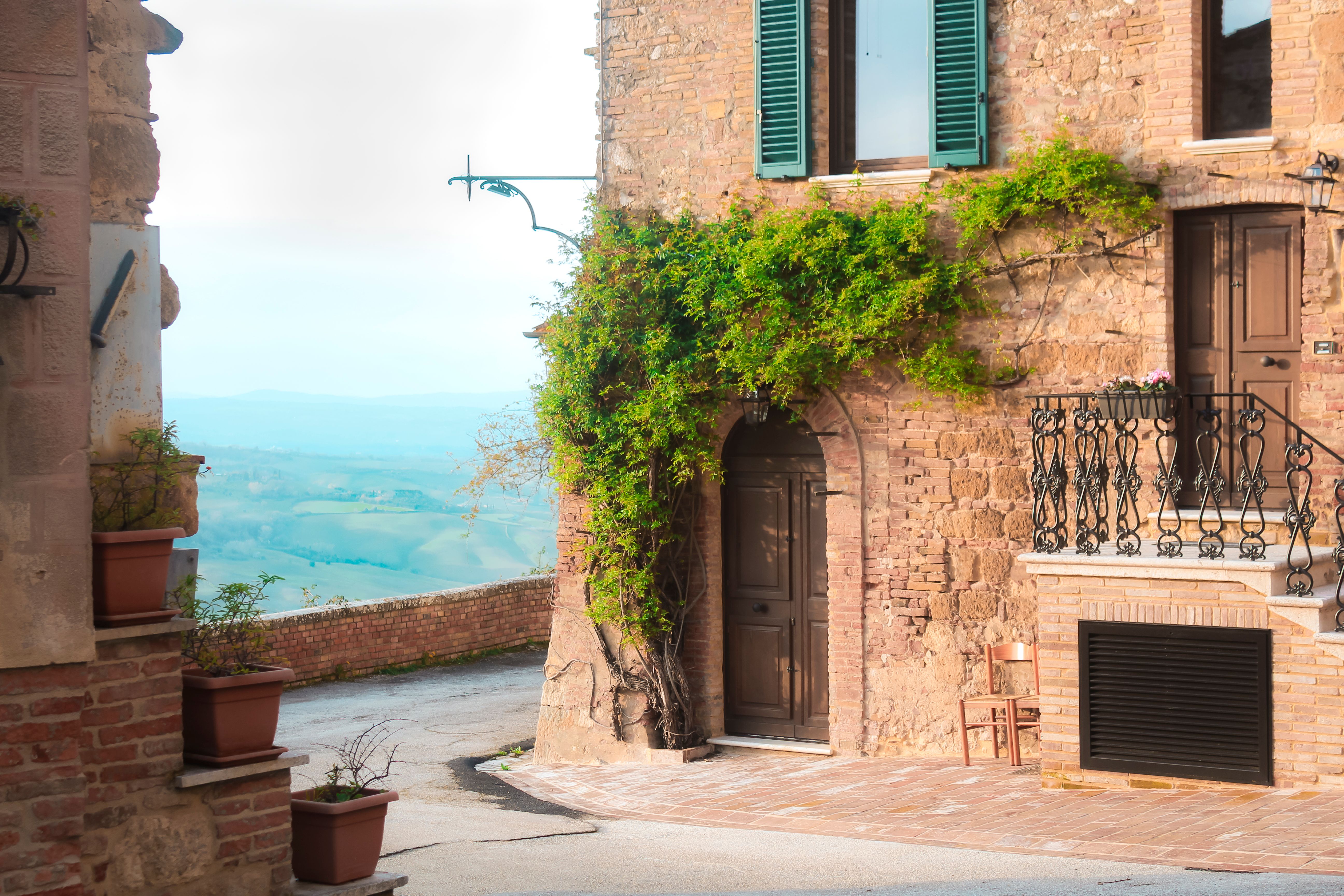 medieval town Tuscany