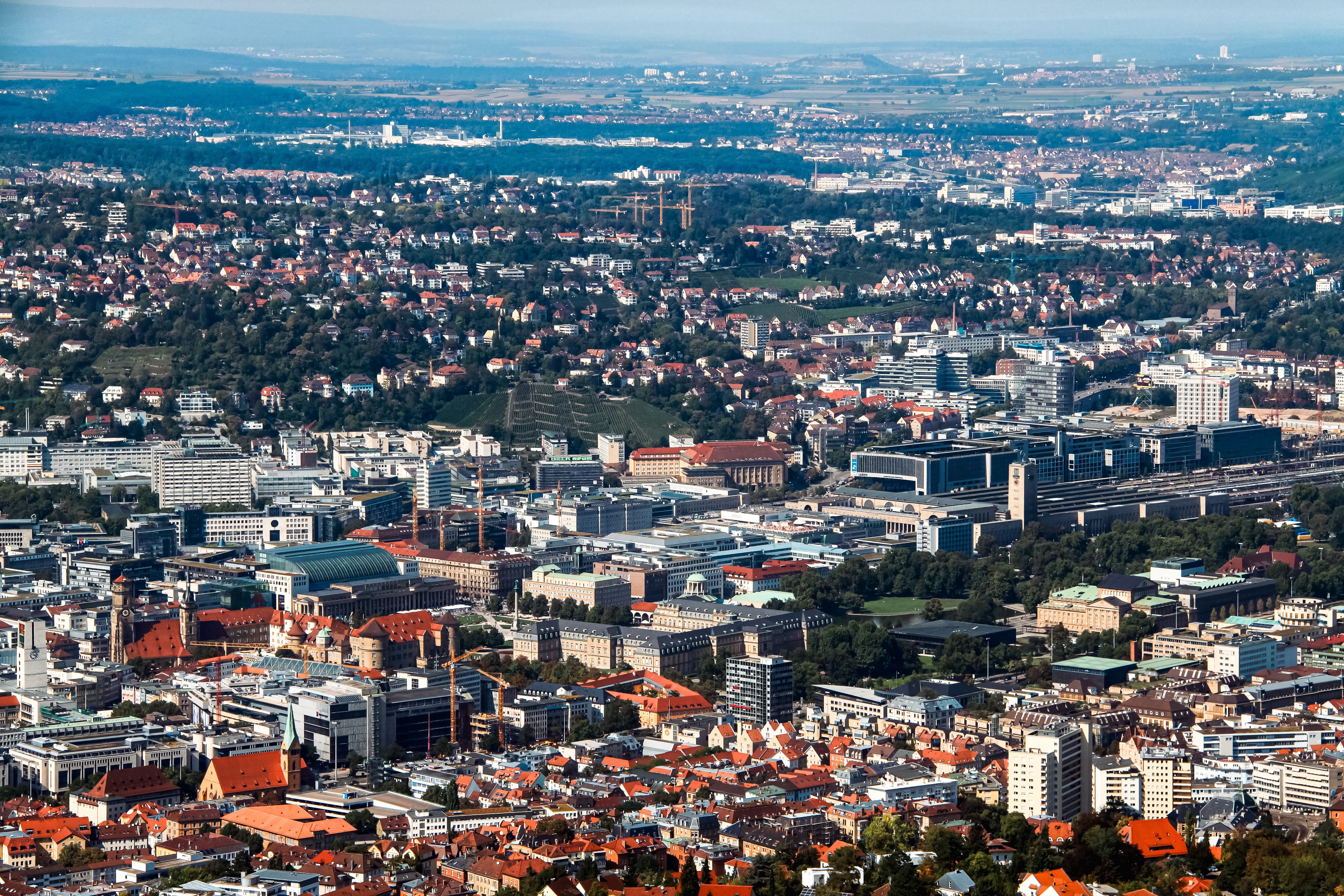 stuttgart cityscape