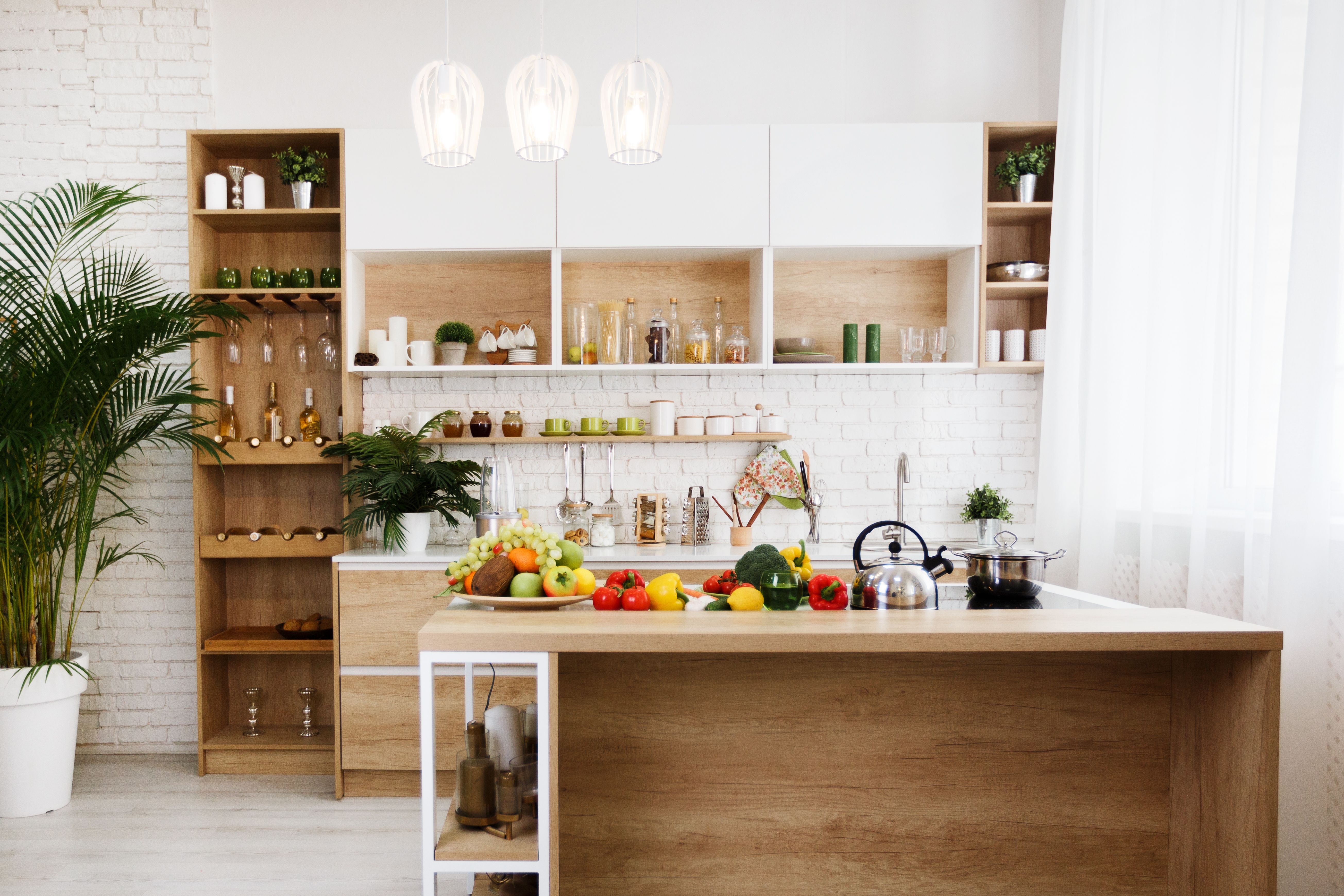 fruits vegetables kitchen