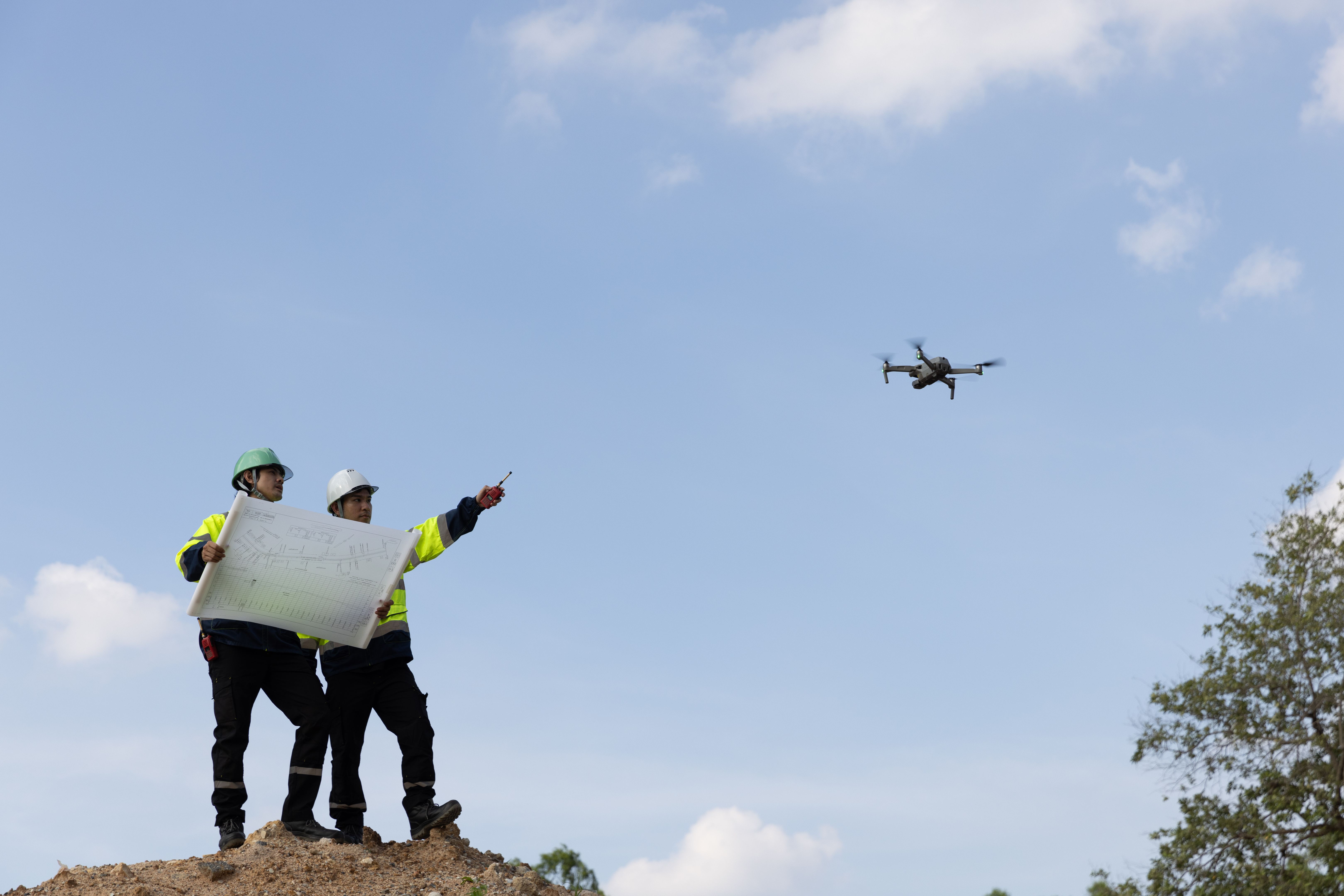drone surveying